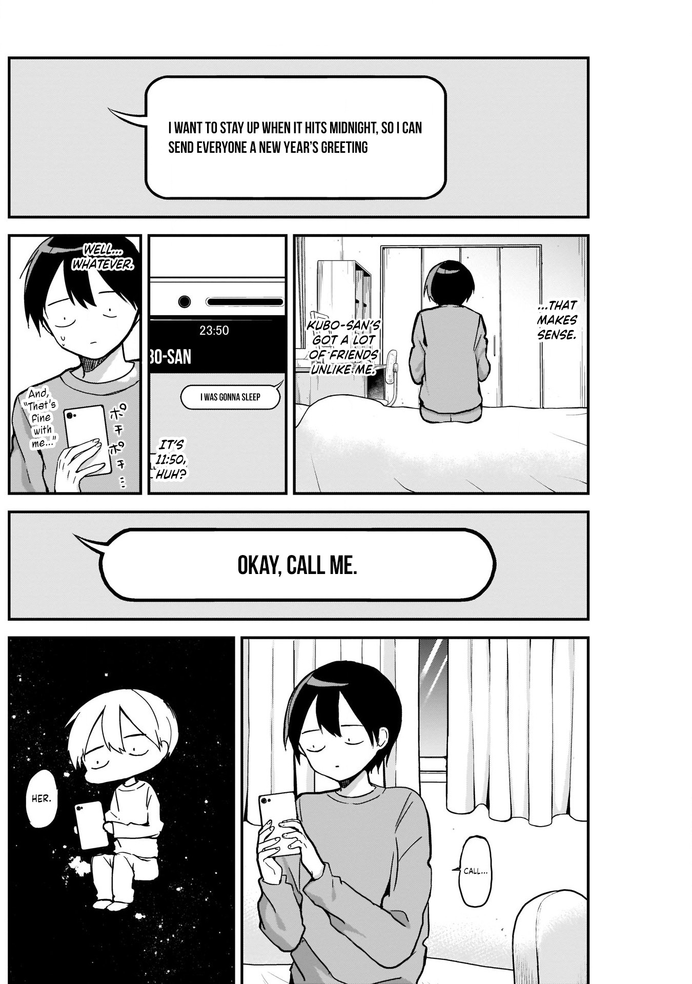 Kubo-san Doesn't Leave Me Be (a Mob) chapter 11 page 4