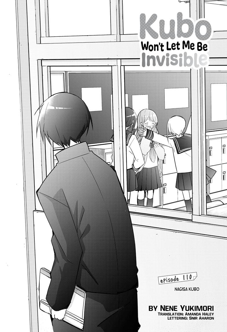 Kubo-san Doesn't Leave Me Be (a Mob) chapter 110 page 1