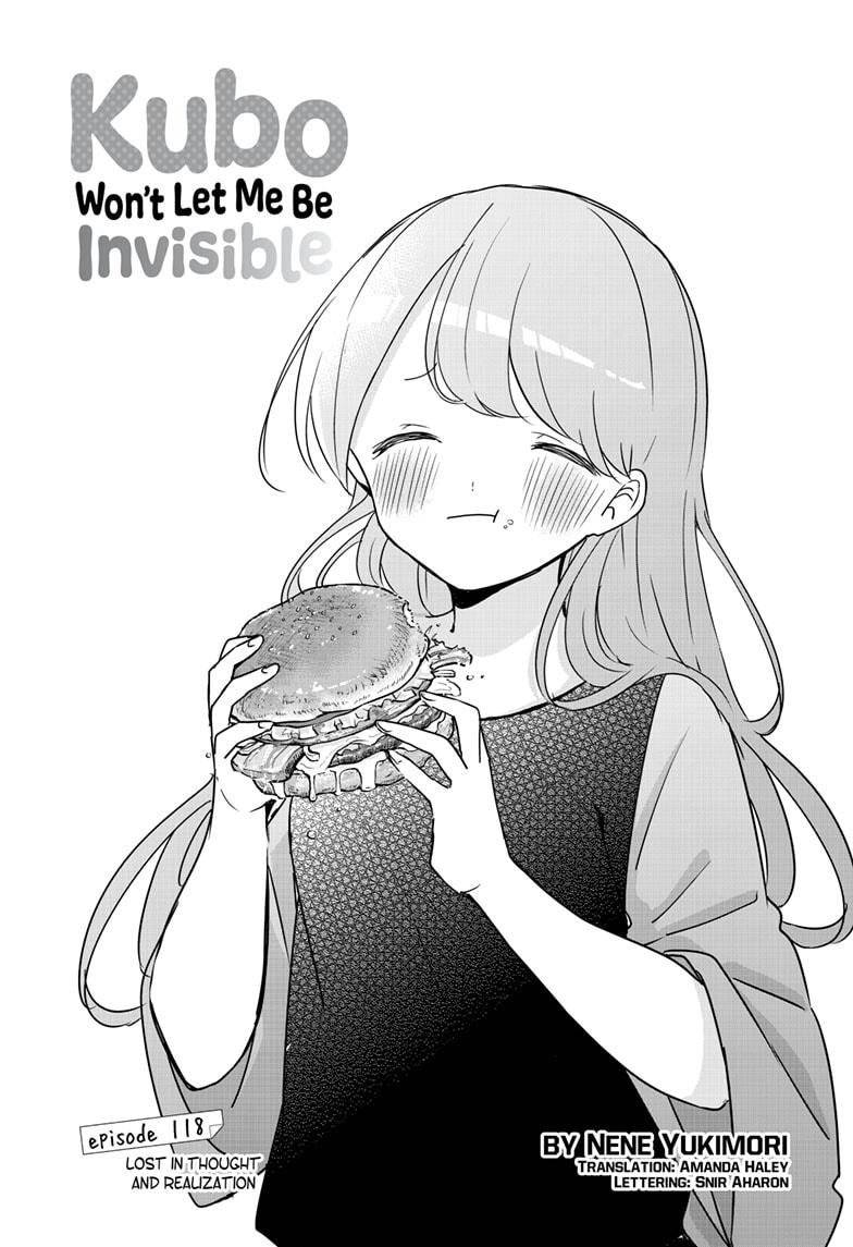 Kubo-san Doesn't Leave Me Be (a Mob) chapter 118 page 1