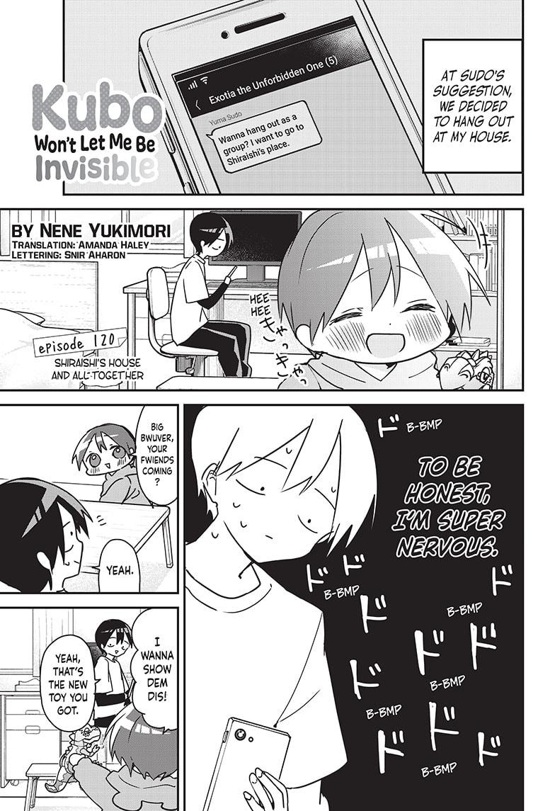 Kubo-san Doesn't Leave Me Be (a Mob) chapter 120 page 1