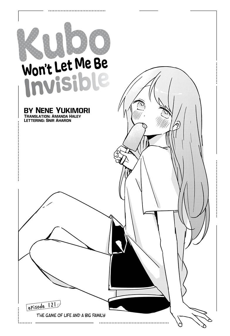 Kubo-san Doesn't Leave Me Be (a Mob) chapter 121 page 1