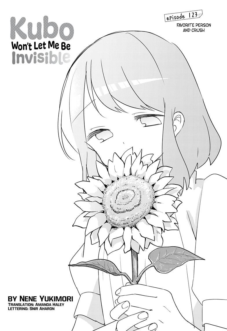 Kubo-san Doesn't Leave Me Be (a Mob) chapter 123 page 1