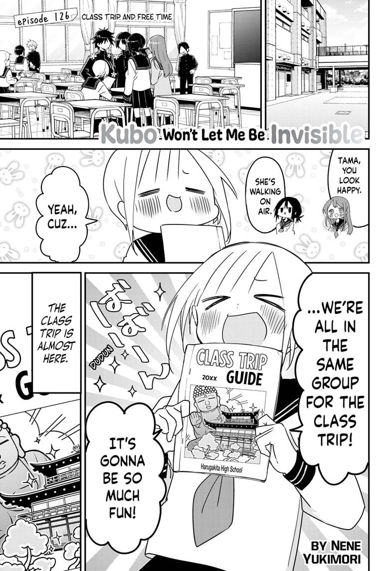 Kubo-san Doesn't Leave Me Be (a Mob) chapter 126 page 1