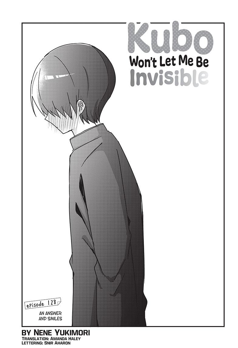 Kubo-san Doesn't Leave Me Be (a Mob) chapter 128 page 1