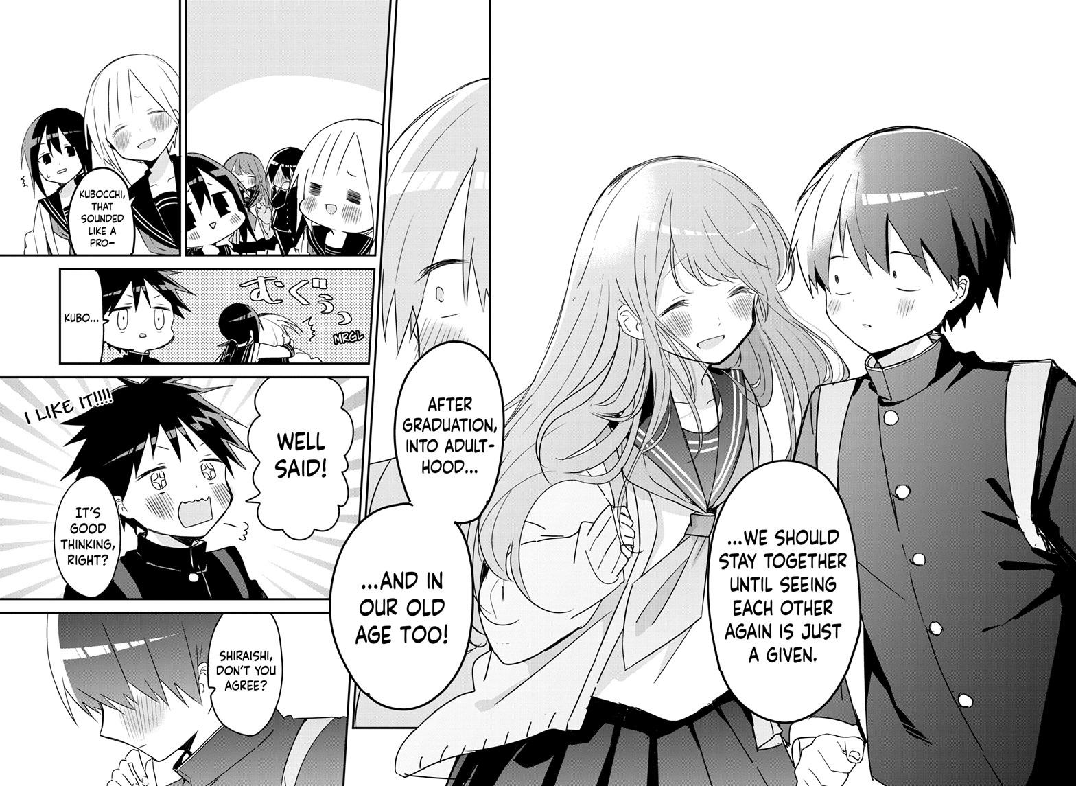 Kubo-san Doesn't Leave Me Be (a Mob) chapter 136 page 10