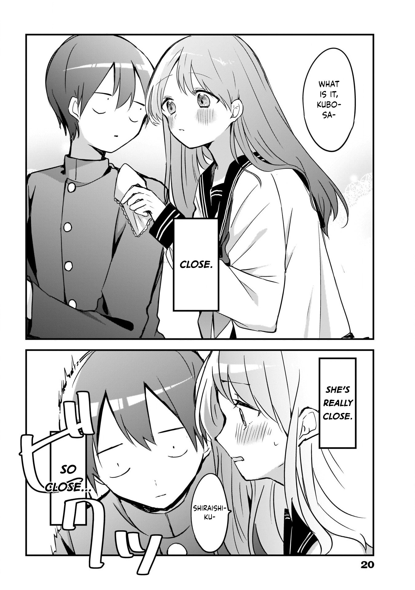 Kubo-san Doesn't Leave Me Be (a Mob) chapter 14.5 page 10