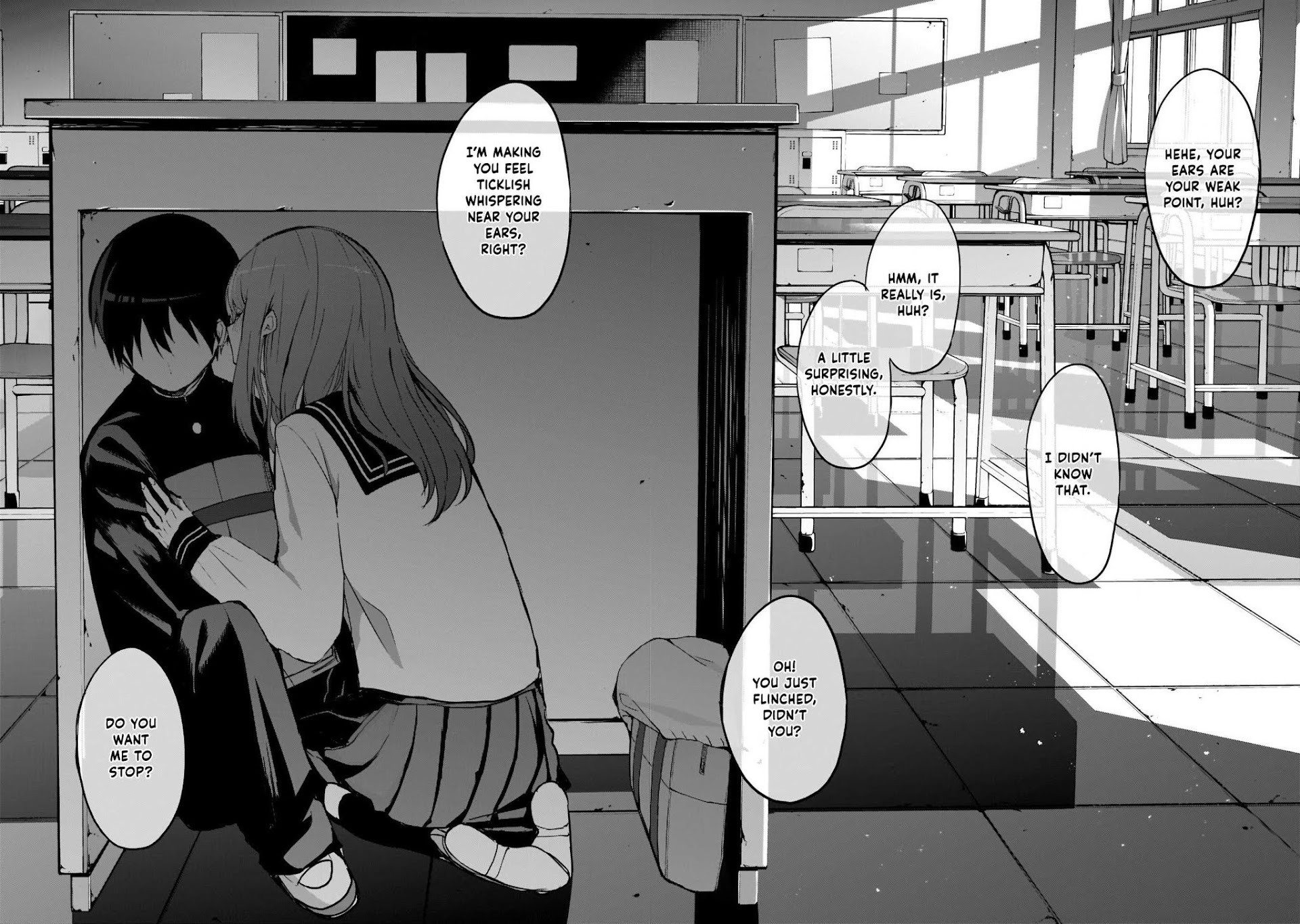 Kubo-san Doesn't Leave Me Be (a Mob) chapter 14.5 page 12