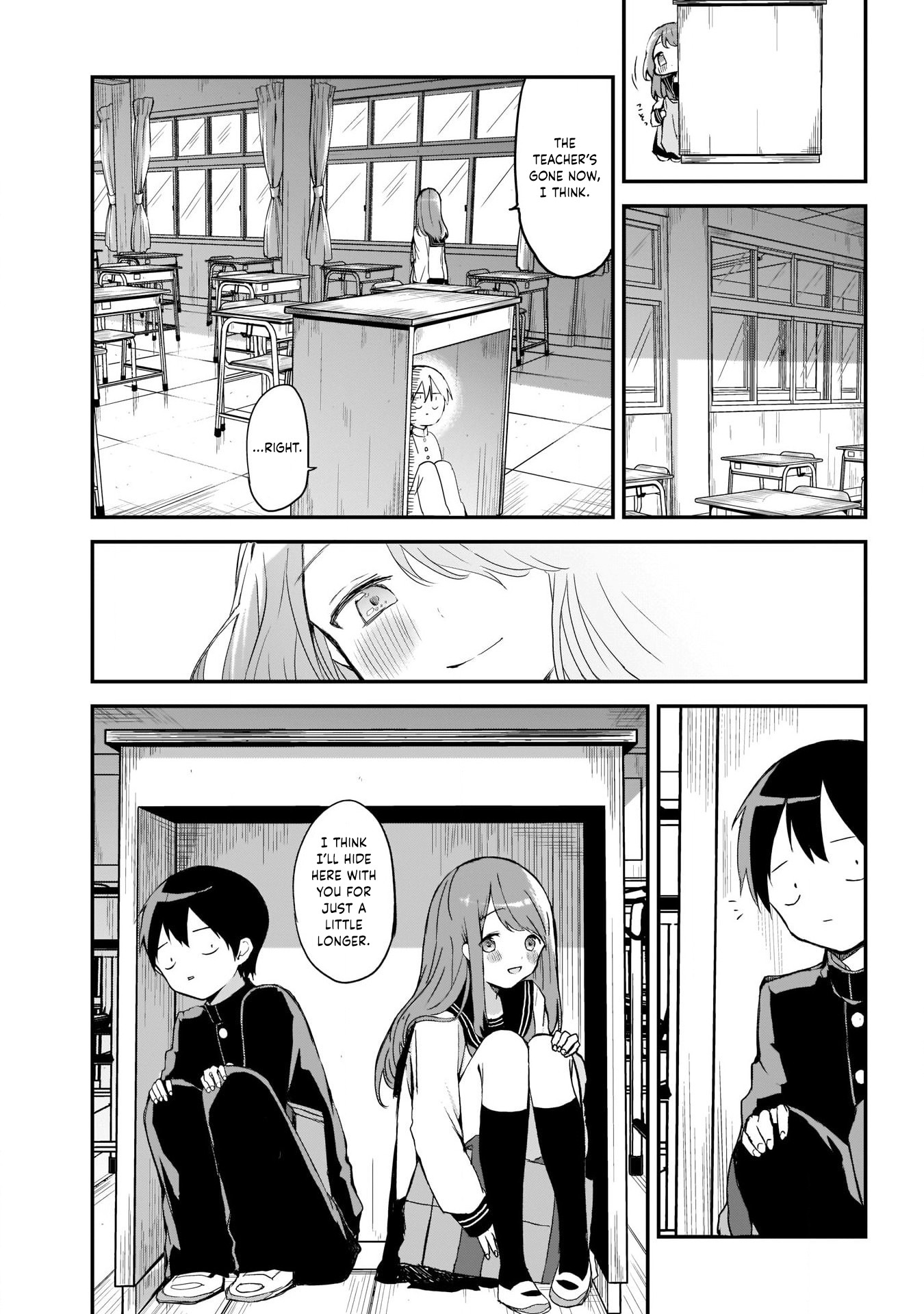 Kubo-san Doesn't Leave Me Be (a Mob) chapter 14.5 page 14