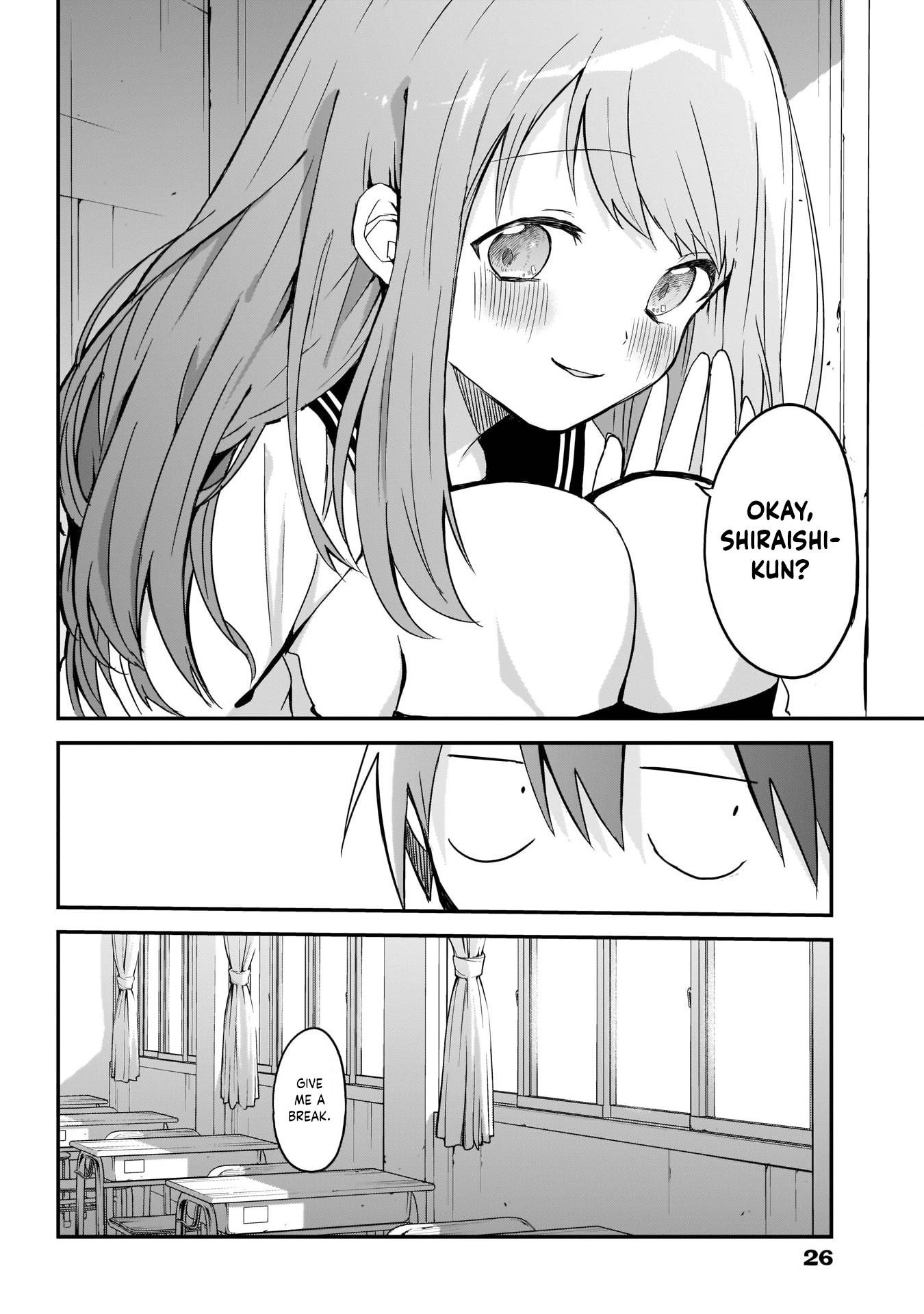 Kubo-san Doesn't Leave Me Be (a Mob) chapter 14.5 page 15