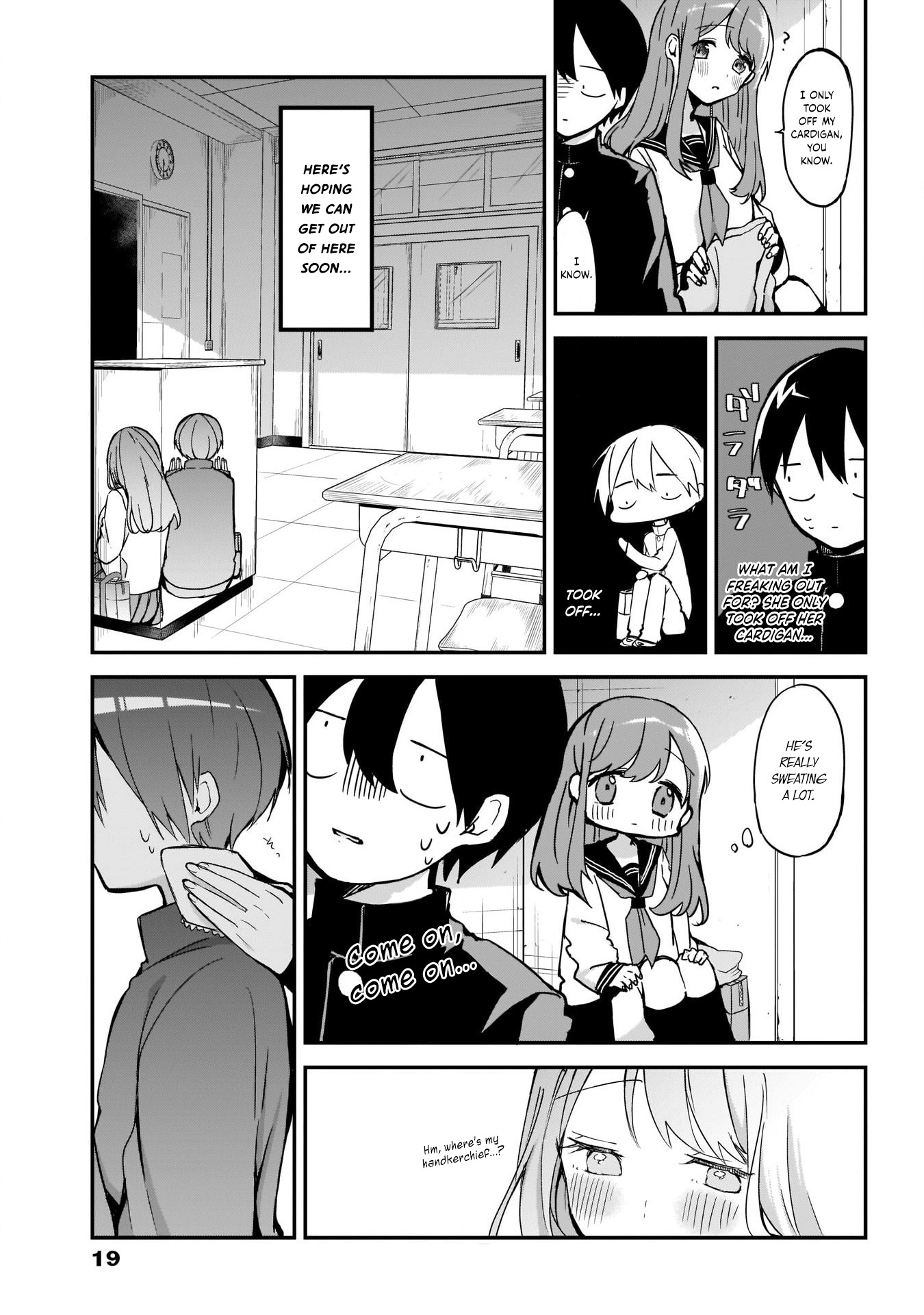 Kubo-san Doesn't Leave Me Be (a Mob) chapter 14.5 page 9