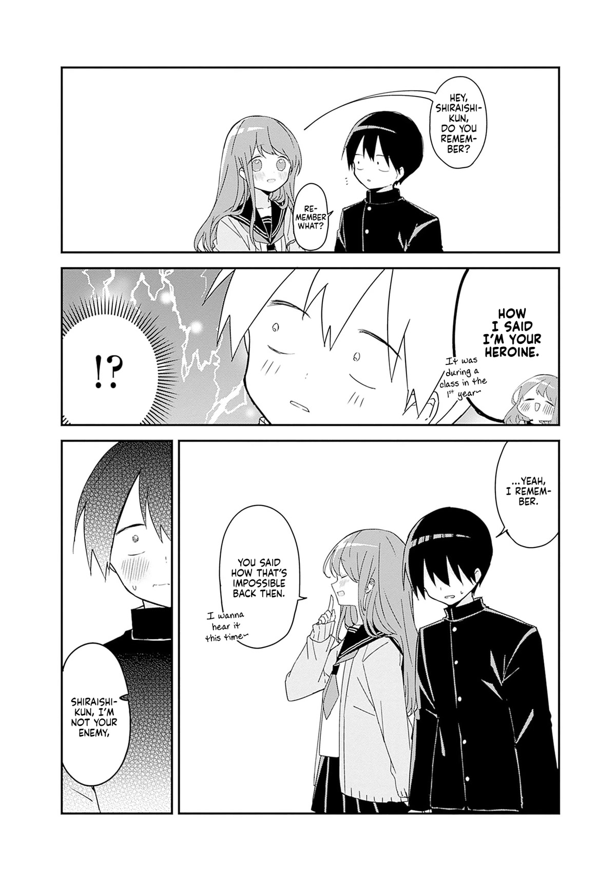 Kubo-san Doesn't Leave Me Be (a Mob) chapter 144.5 page 15