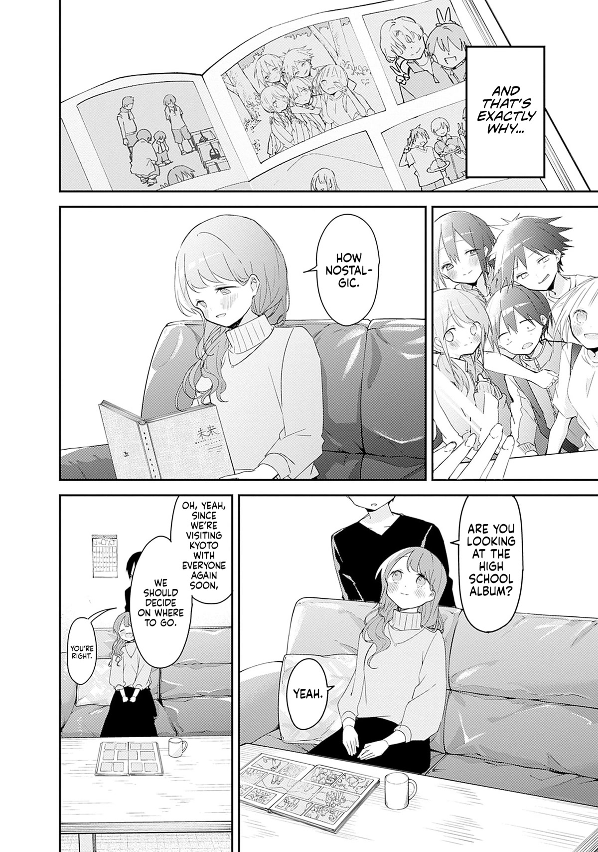 Kubo-san Doesn't Leave Me Be (a Mob) chapter 144.5 page 3