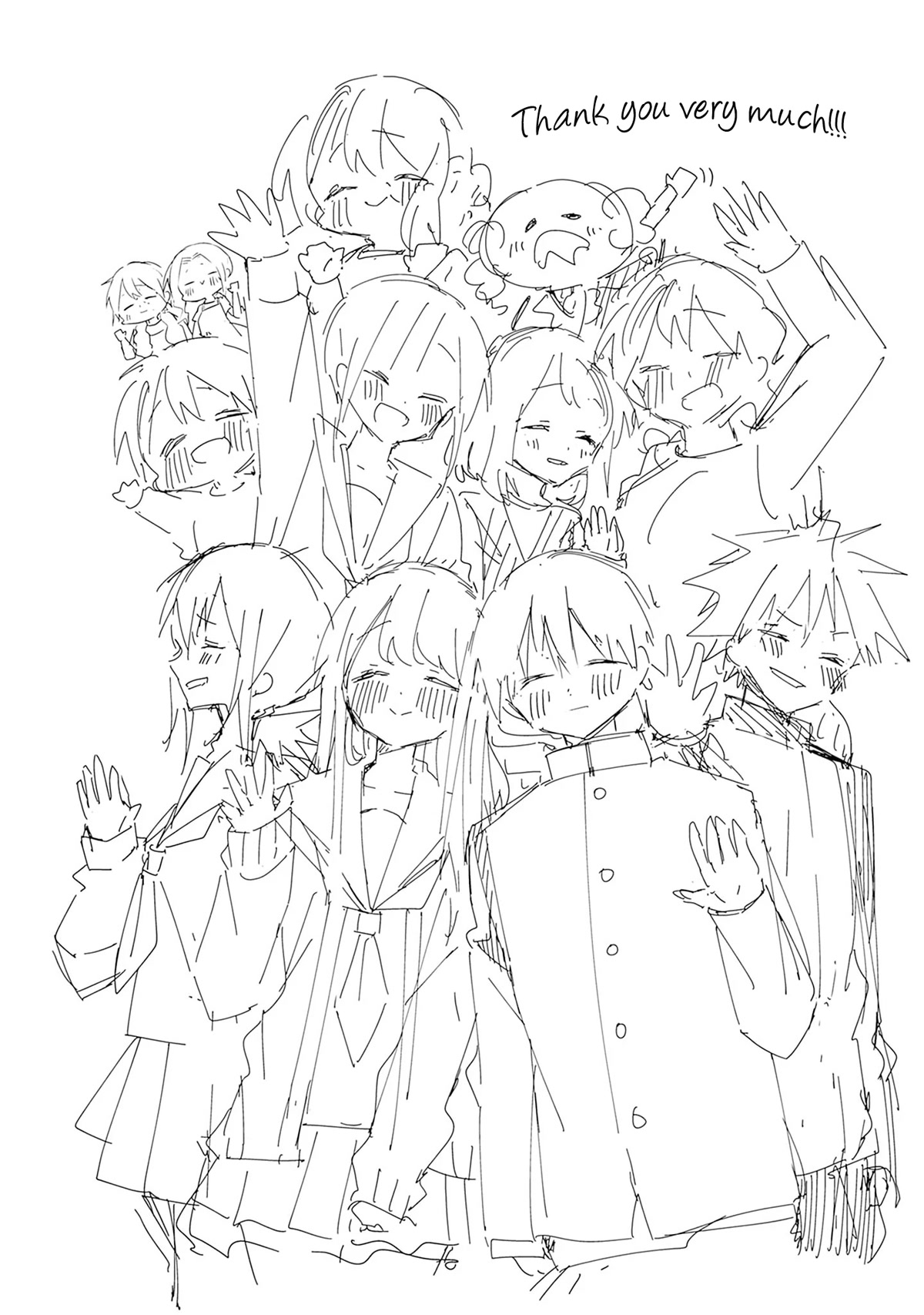 Kubo-san Doesn't Leave Me Be (a Mob) chapter 144.5 page 7