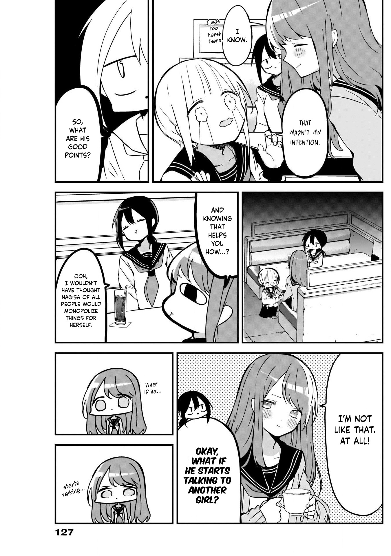 Kubo-san Doesn't Leave Me Be (a Mob) chapter 15 page 9