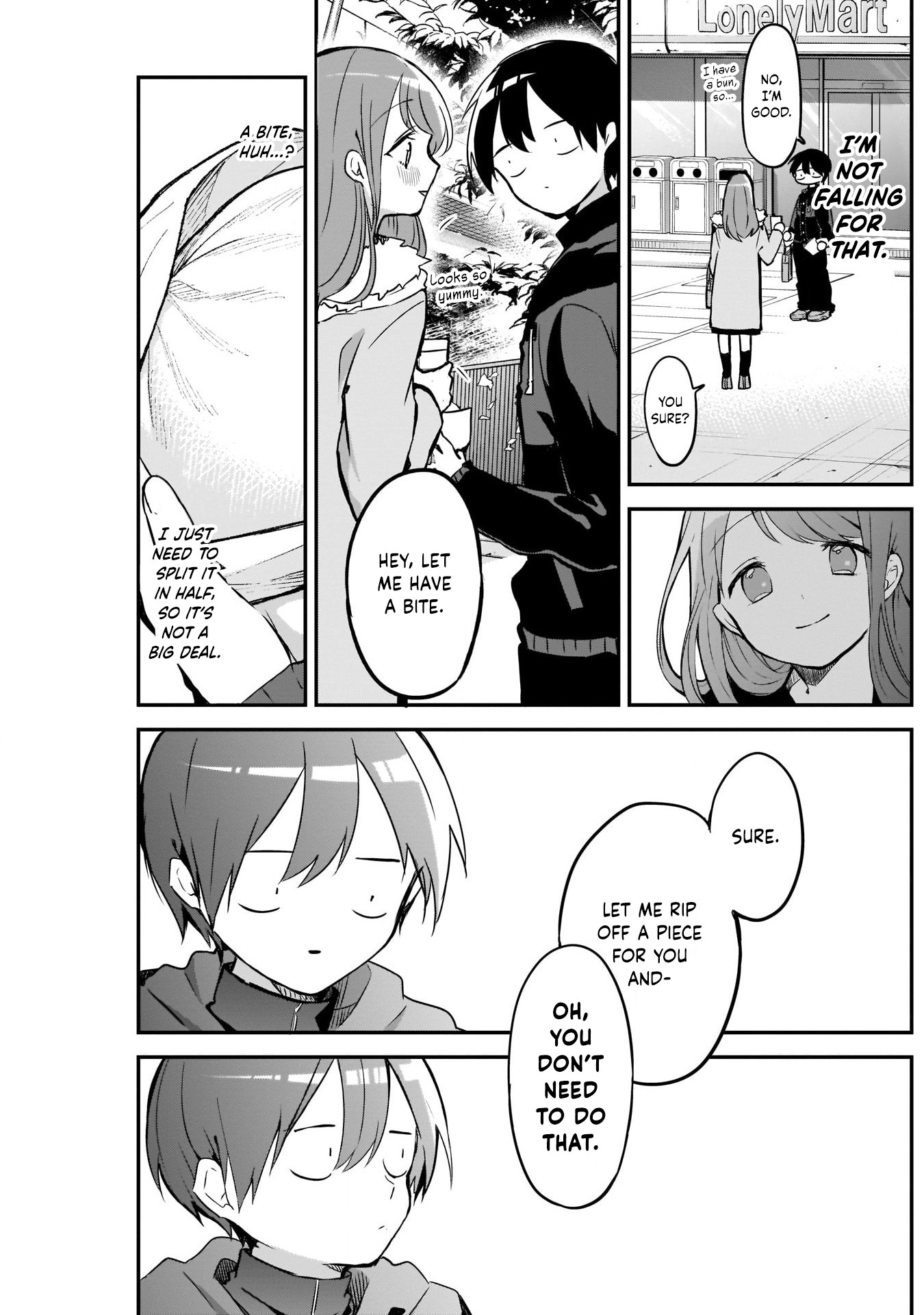 Kubo-san Doesn't Leave Me Be (a Mob) chapter 16 page 9