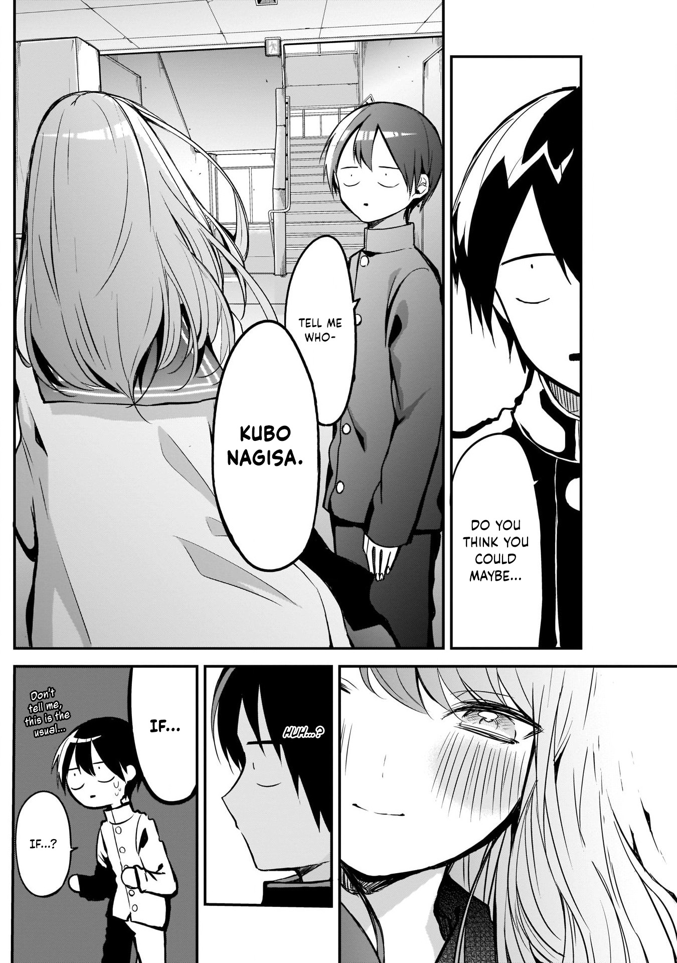 Kubo-san Doesn't Leave Me Be (a Mob) chapter 18 page 10