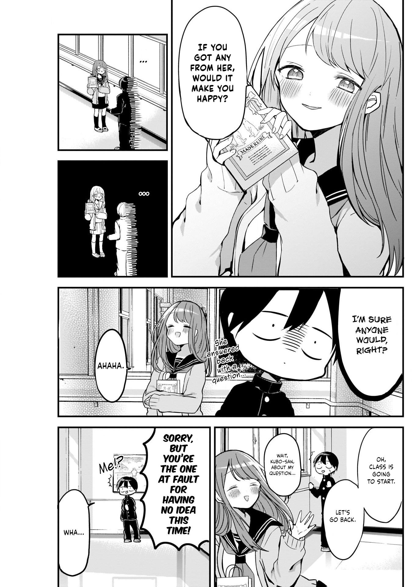 Kubo-san Doesn't Leave Me Be (a Mob) chapter 18 page 11