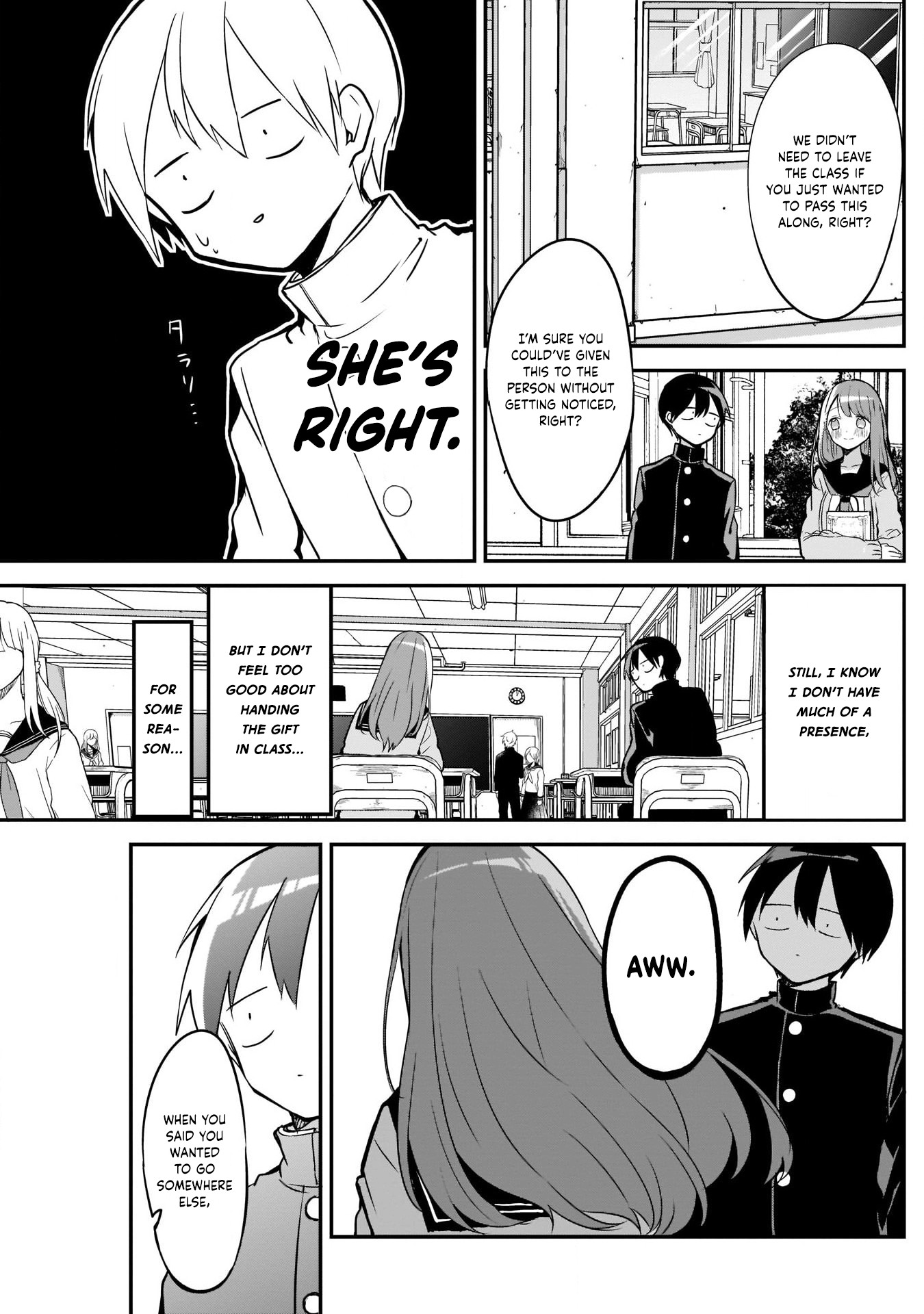 Kubo-san Doesn't Leave Me Be (a Mob) chapter 18 page 7