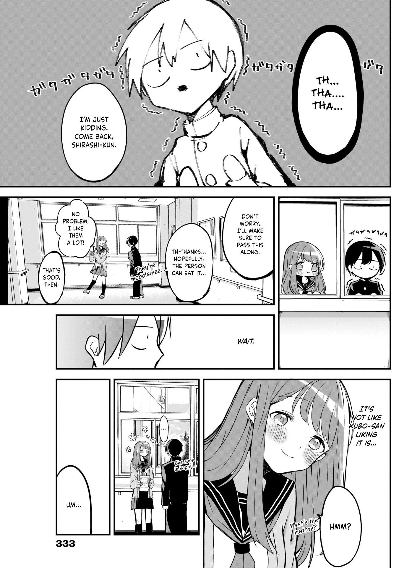 Kubo-san Doesn't Leave Me Be (a Mob) chapter 18 page 9