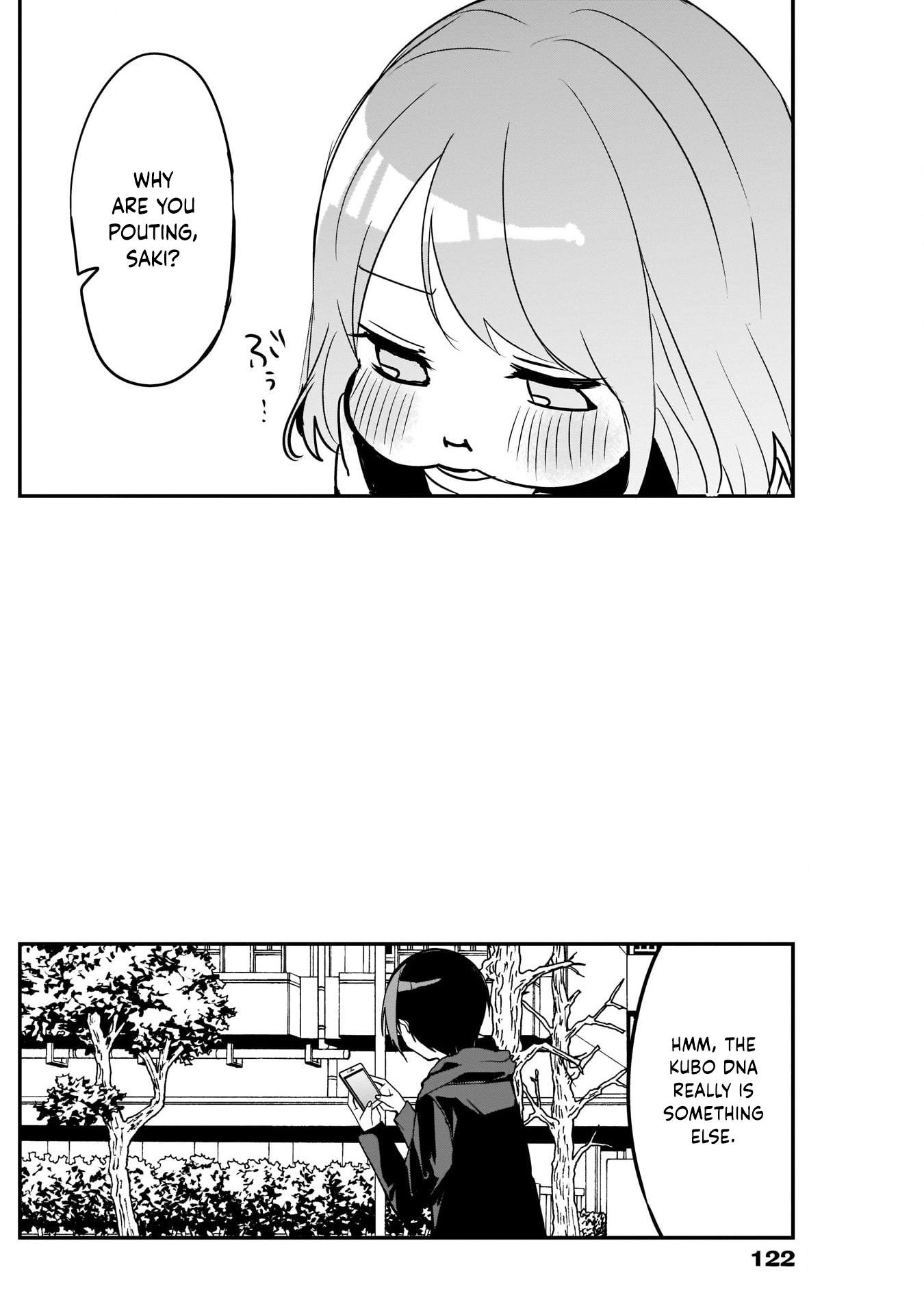 Kubo-san Doesn't Leave Me Be (a Mob) chapter 19 page 12