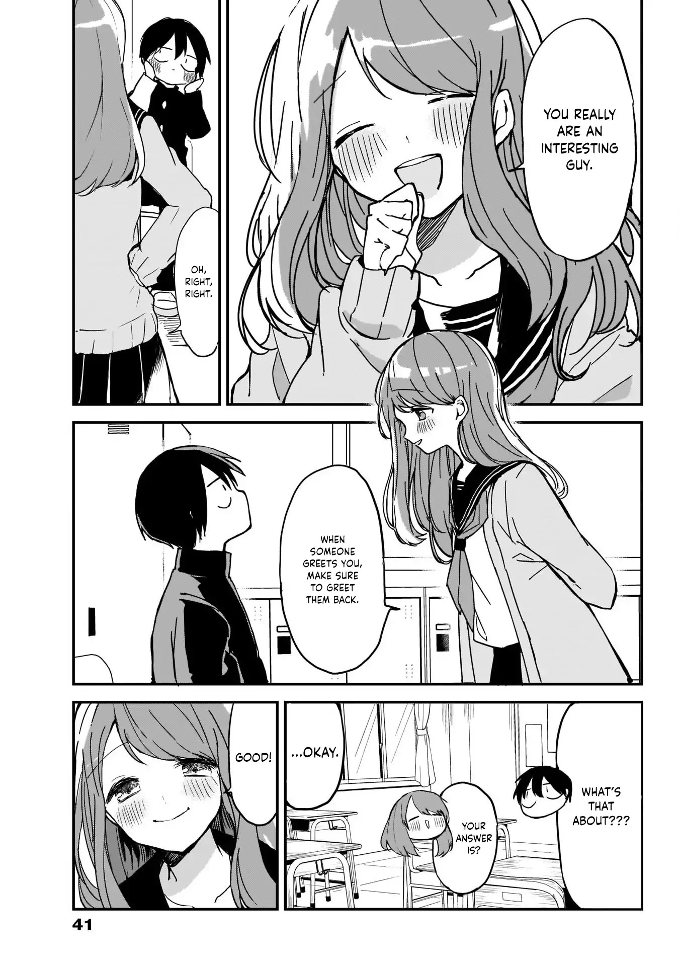 Kubo-san Doesn't Leave Me Be (a Mob) chapter 2 page 11