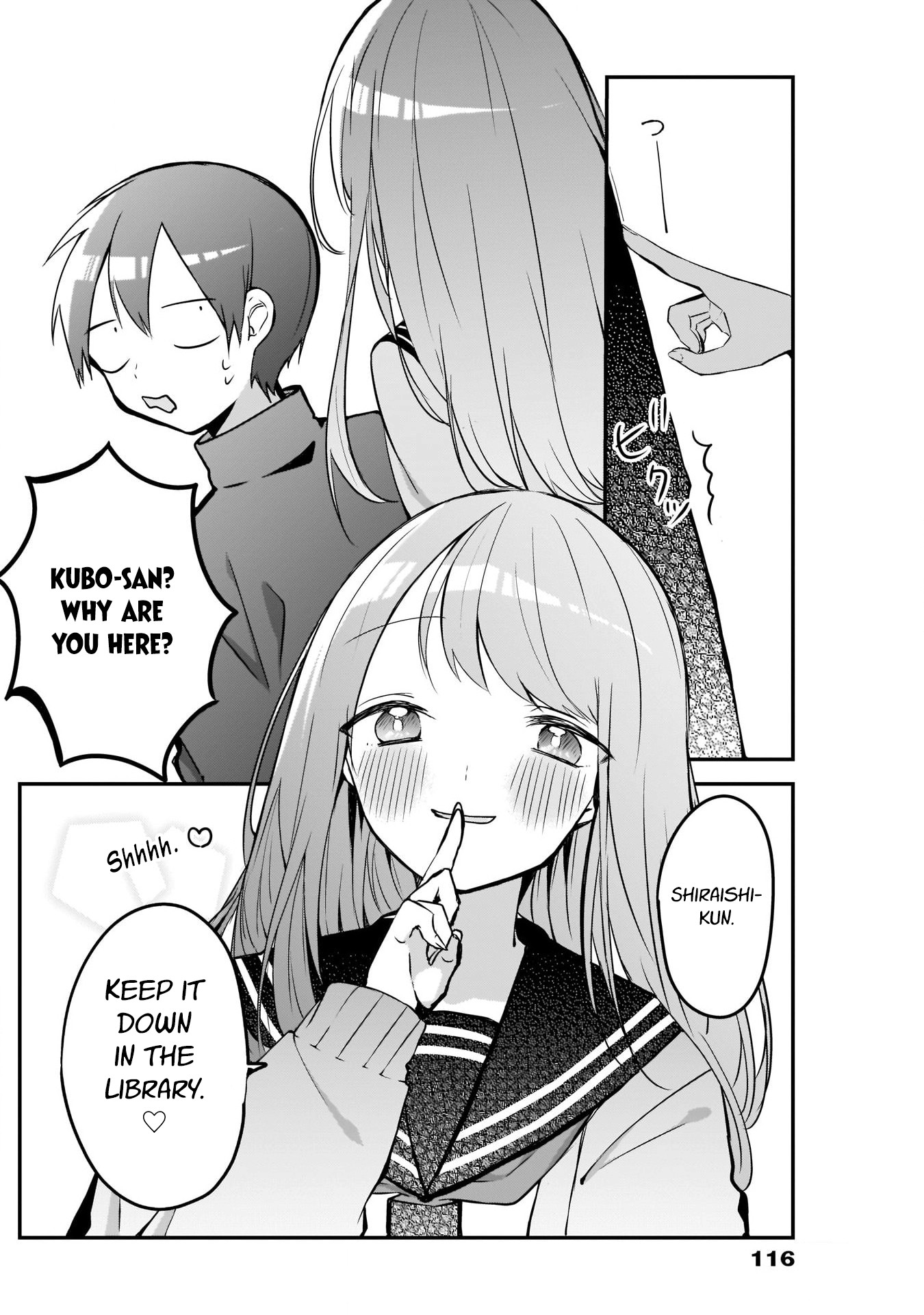 Kubo-san Doesn't Leave Me Be (a Mob) chapter 20 page 4