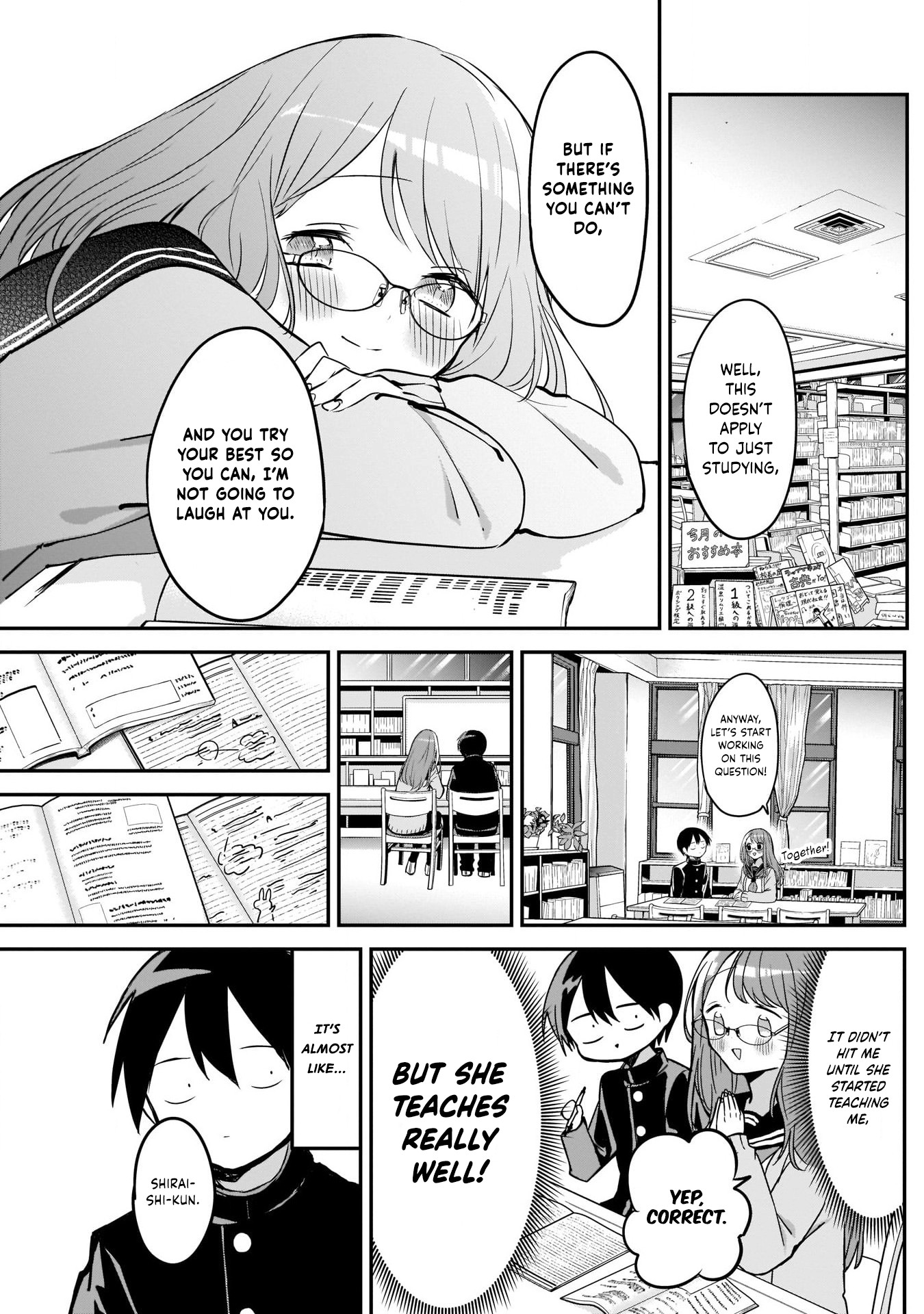 Kubo-san Doesn't Leave Me Be (a Mob) chapter 20 page 9