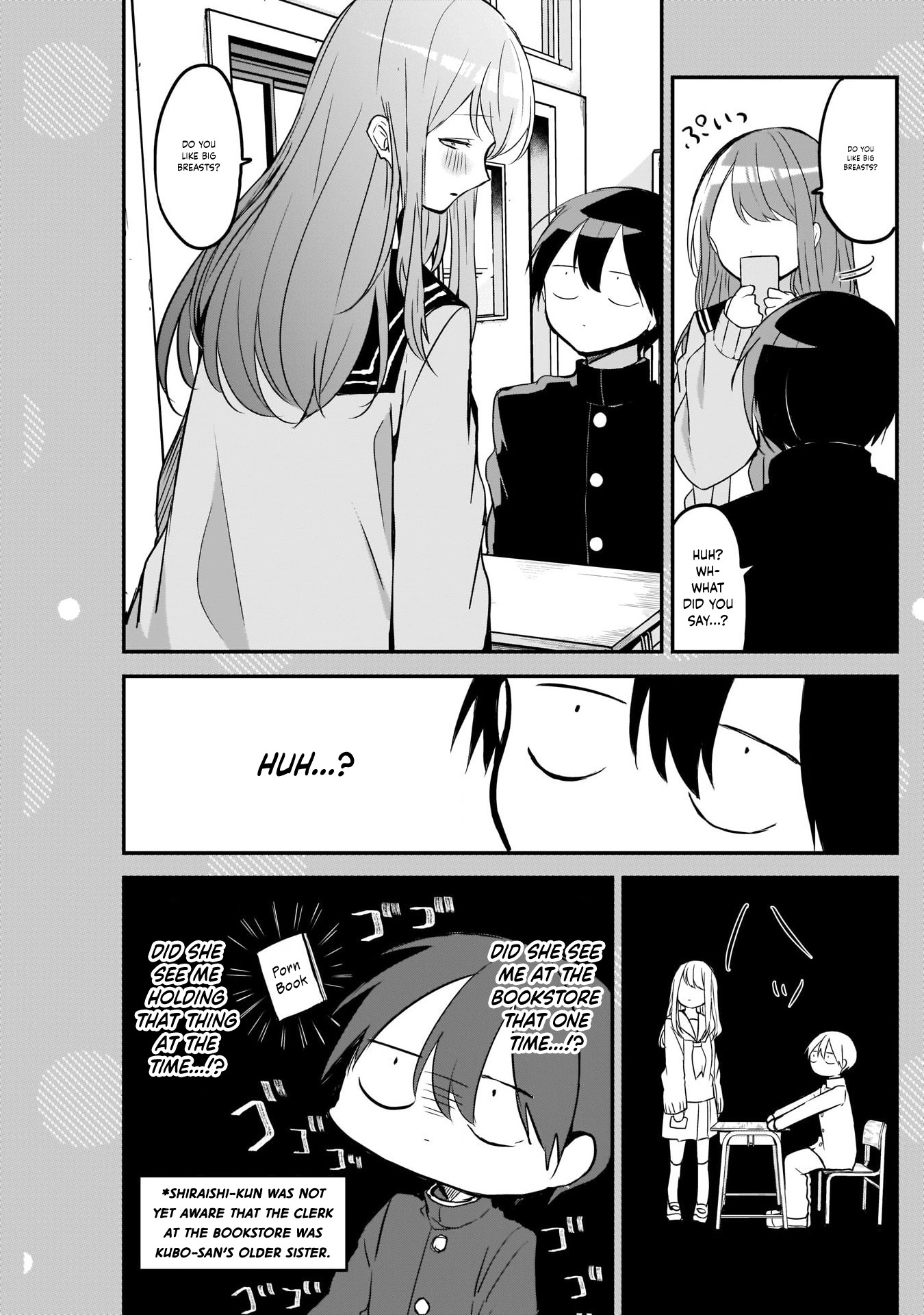 Kubo-san Doesn't Leave Me Be (a Mob) chapter 21.5 page 3