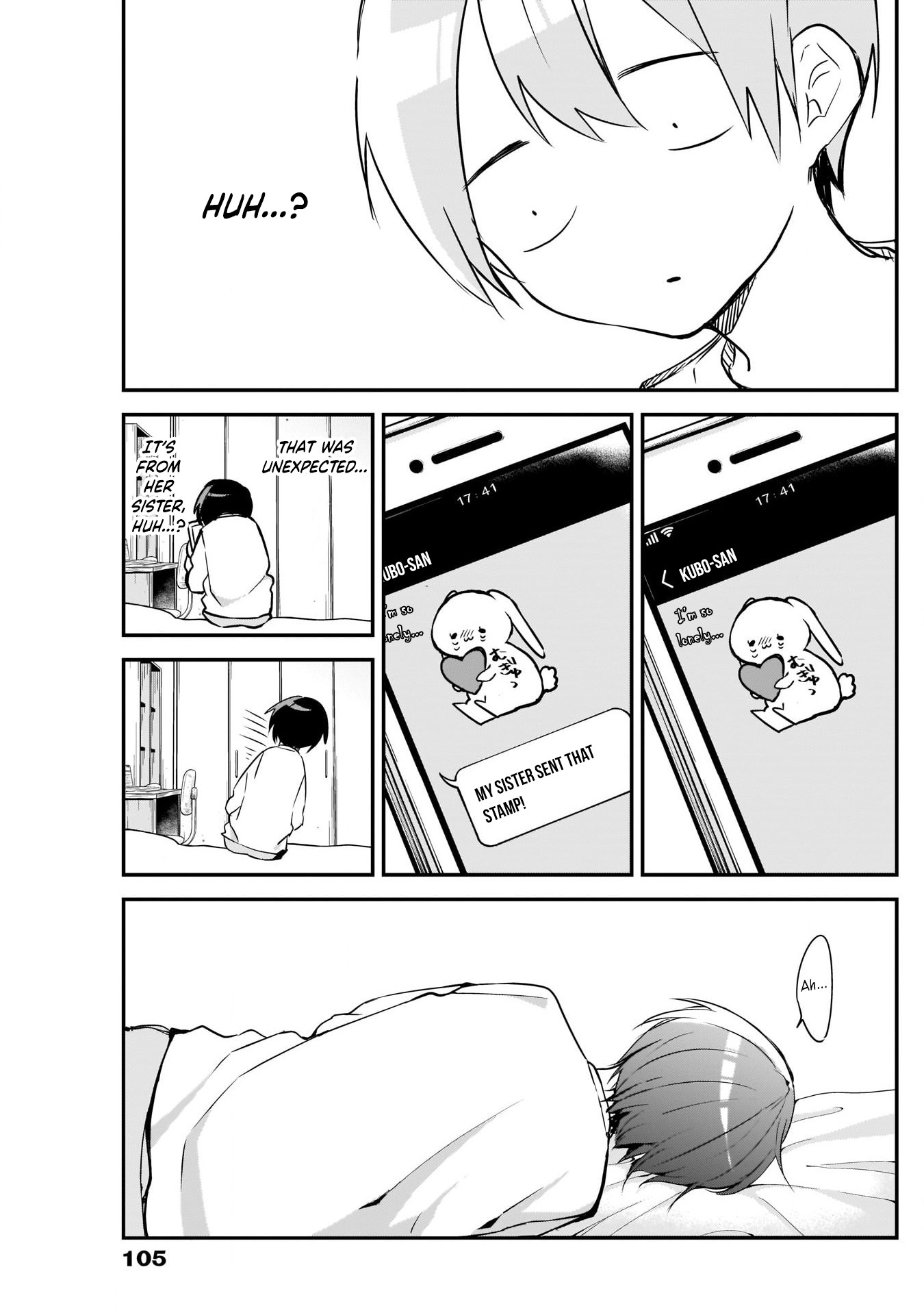 Kubo-san Doesn't Leave Me Be (a Mob) chapter 21 page 11