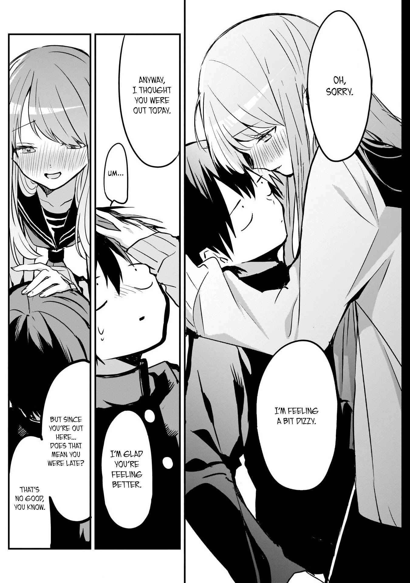 Kubo-san Doesn't Leave Me Be (a Mob) chapter 22 page 4