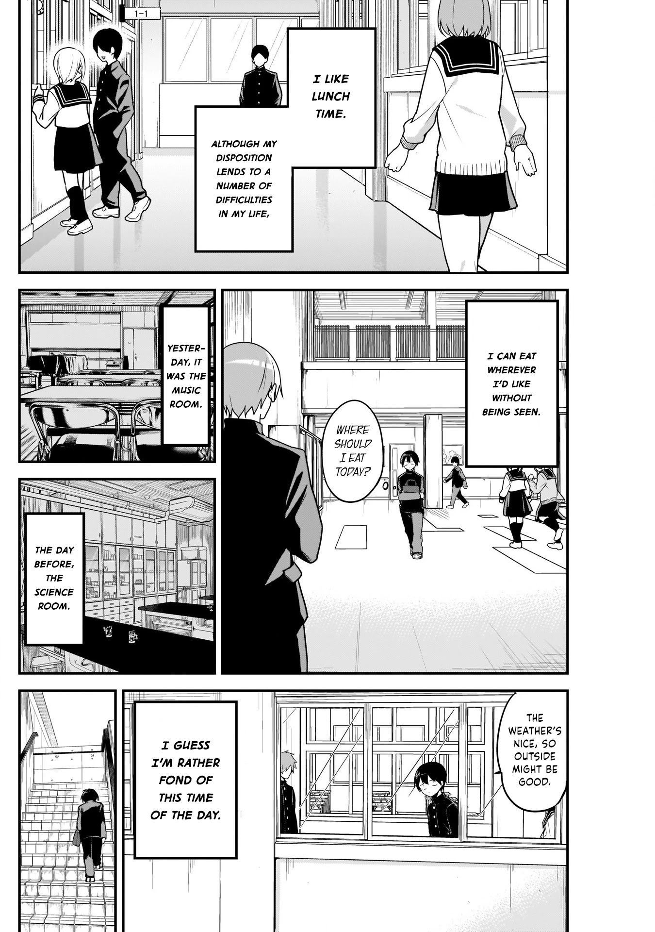 Kubo-san Doesn't Leave Me Be (a Mob) chapter 24 page 2