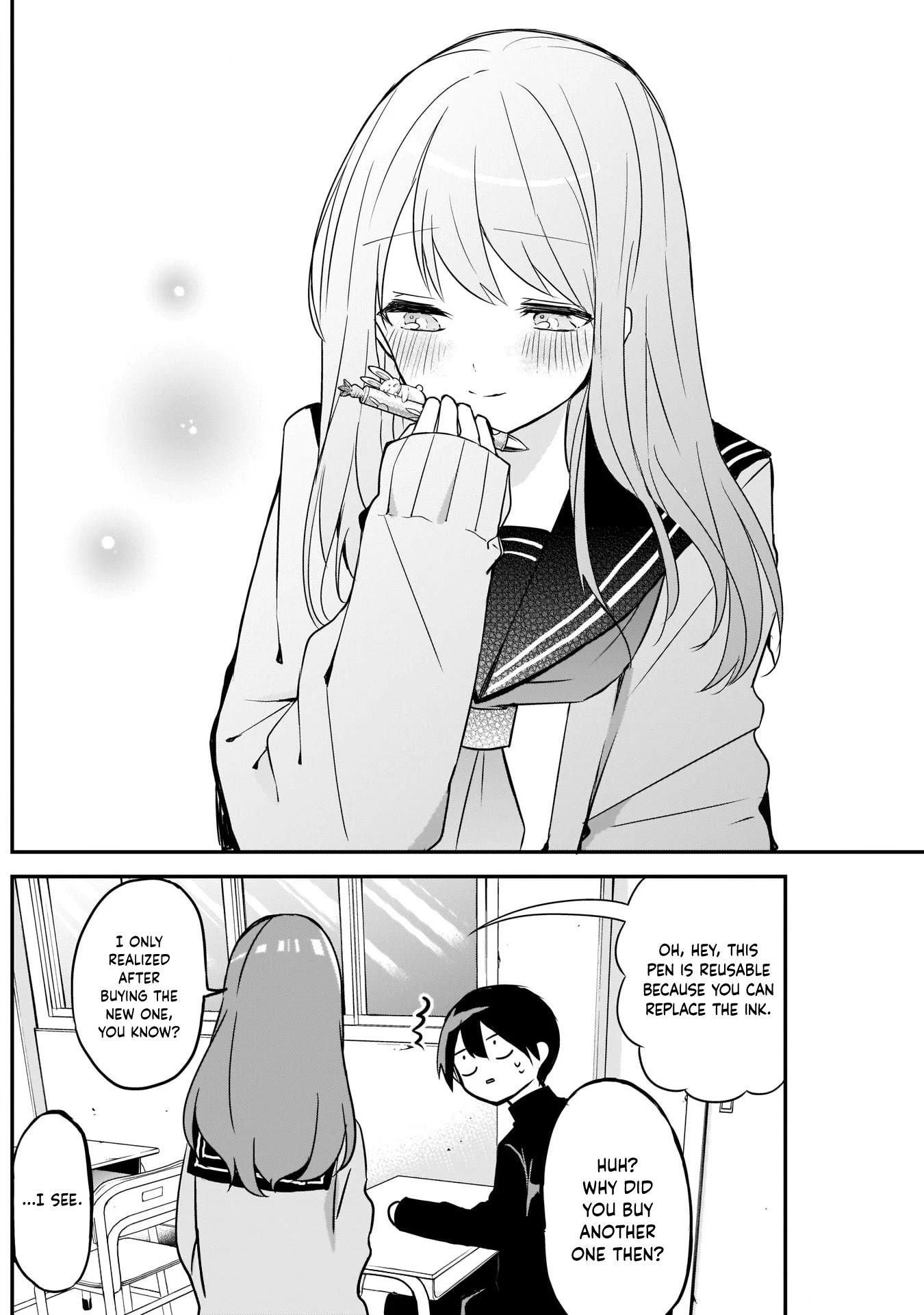 Kubo-san Doesn't Leave Me Be (a Mob) chapter 26 page 12