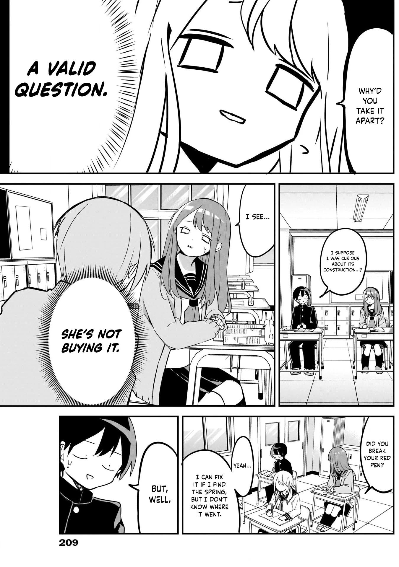 Kubo-san Doesn't Leave Me Be (a Mob) chapter 26 page 5