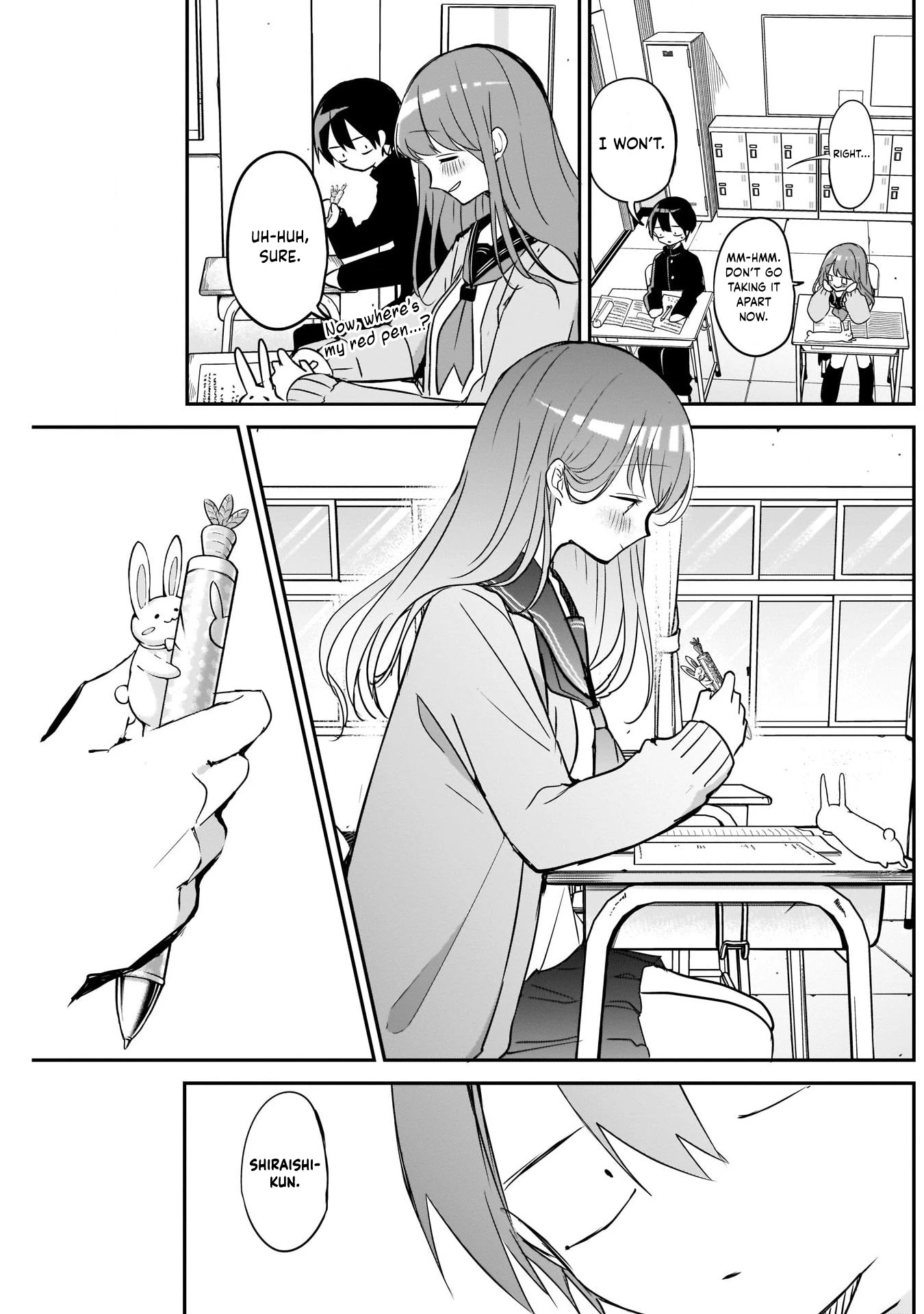 Kubo-san Doesn't Leave Me Be (a Mob) chapter 26 page 9