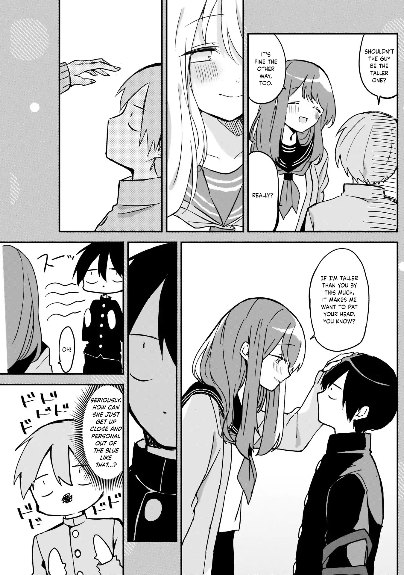 Kubo-san Doesn't Leave Me Be (a Mob) chapter 3.5 page 3