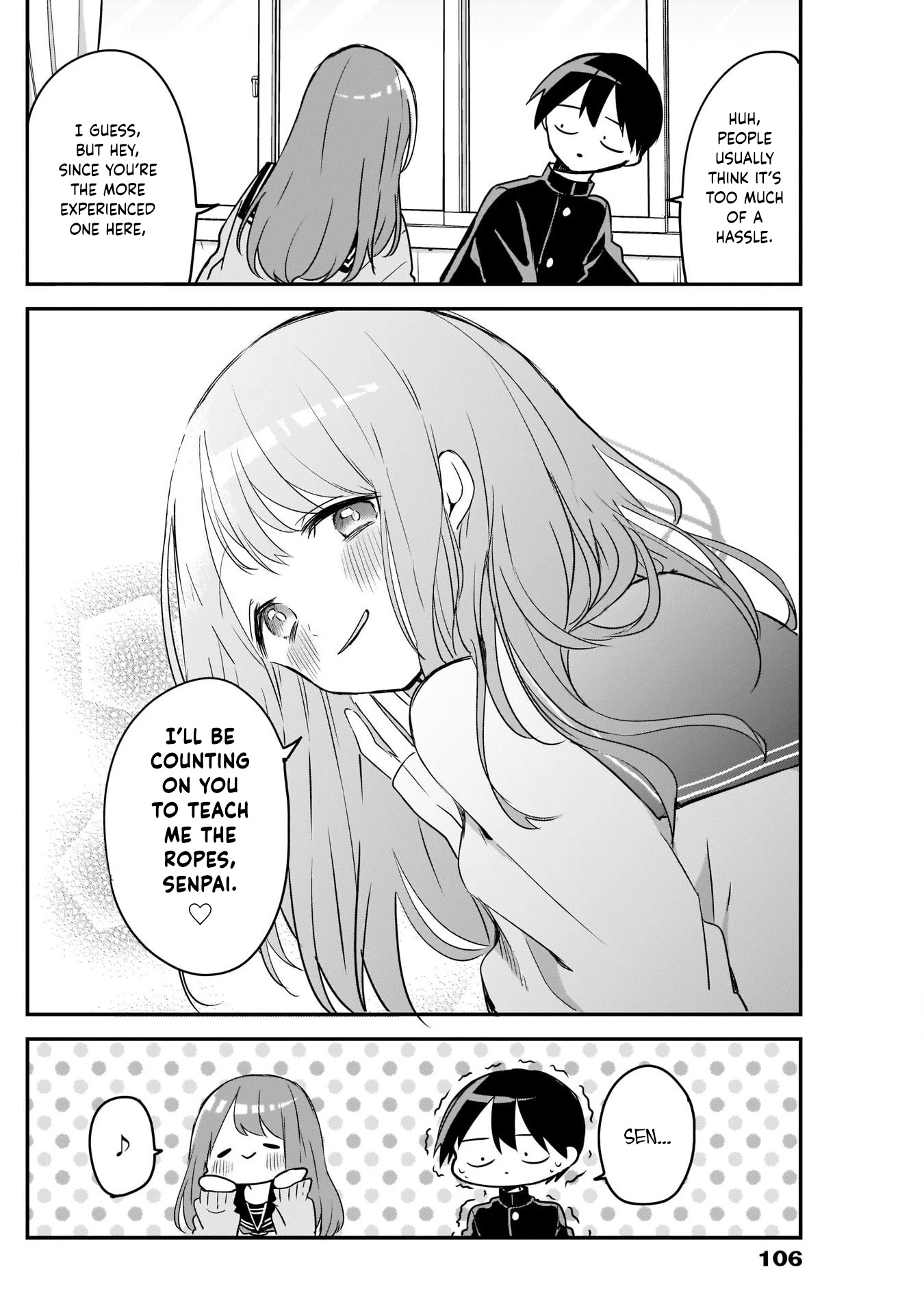 Kubo-san Doesn't Leave Me Be (a Mob) chapter 33 page 12