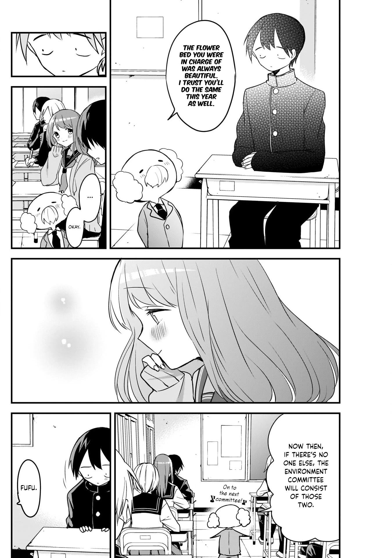 Kubo-san Doesn't Leave Me Be (a Mob) chapter 33 page 8