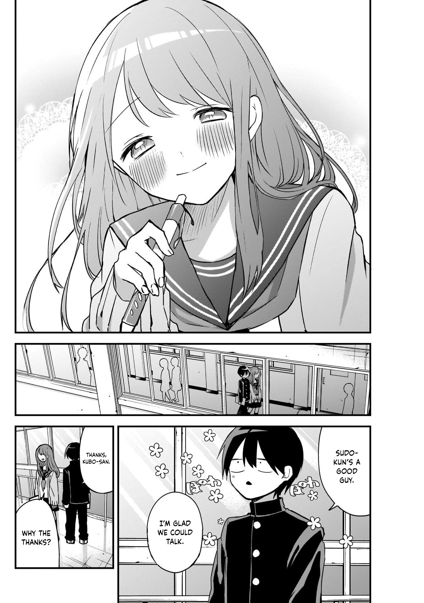 Kubo-san Doesn't Leave Me Be (a Mob) chapter 34 page 10