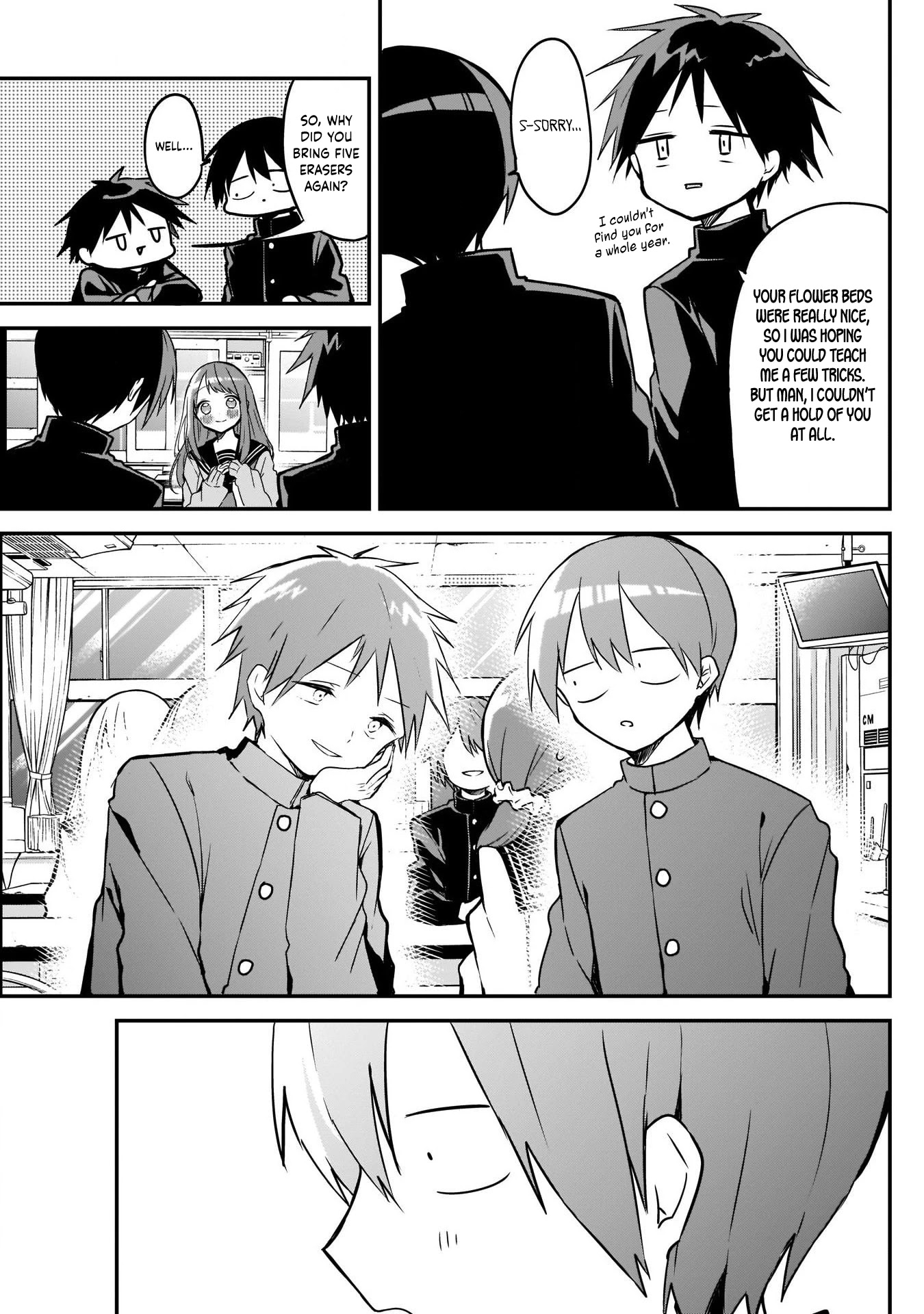 Kubo-san Doesn't Leave Me Be (a Mob) chapter 34 page 9