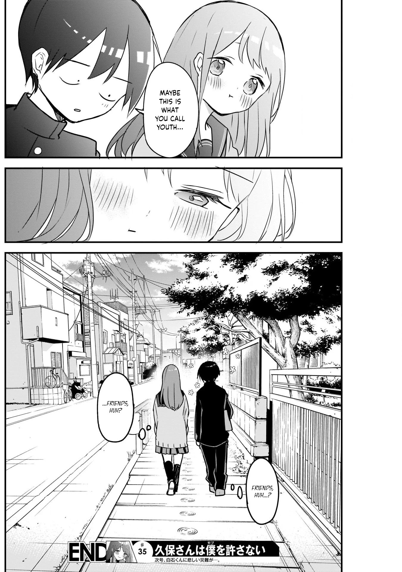 Kubo-san Doesn't Leave Me Be (a Mob) chapter 35 page 12