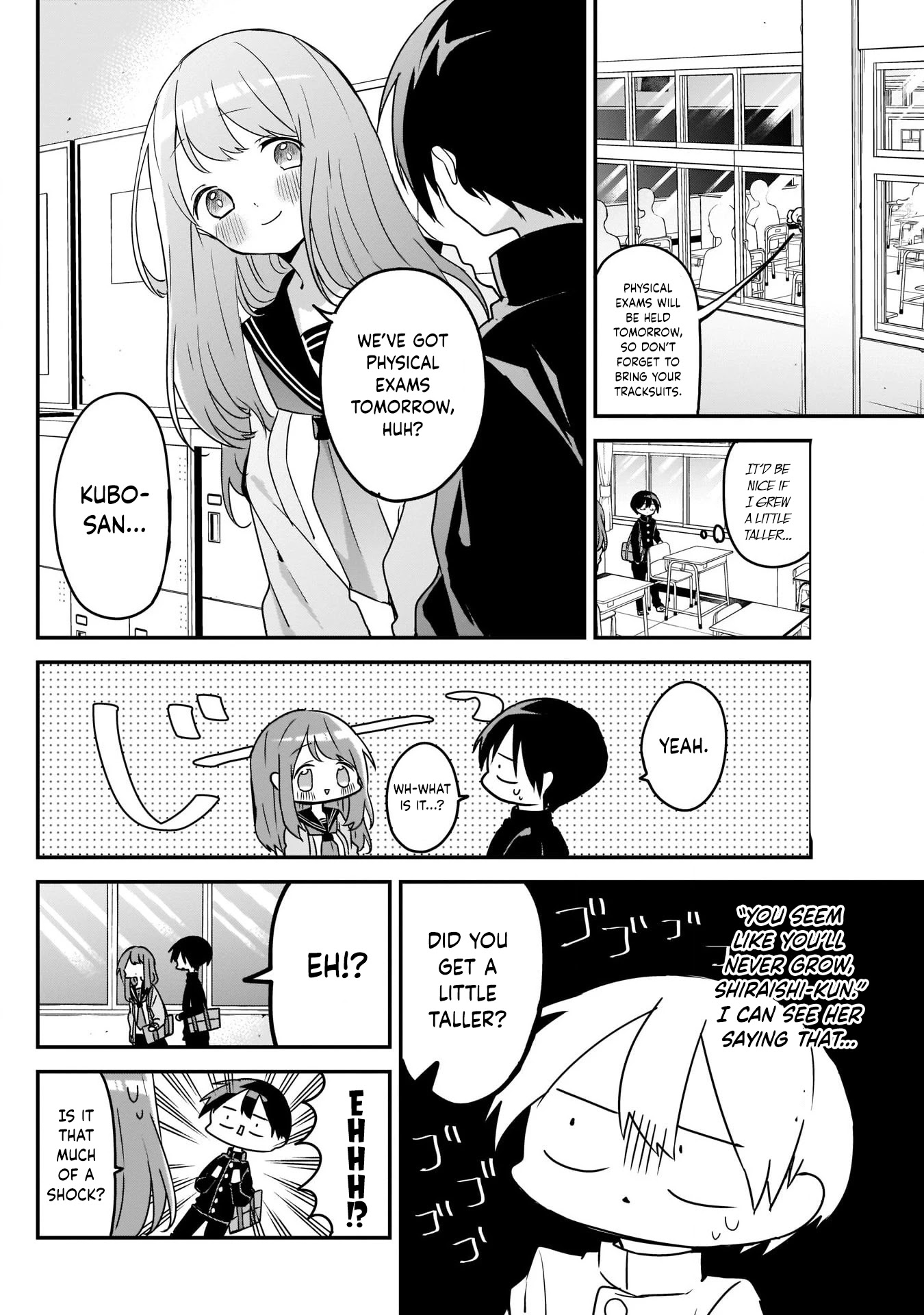 Kubo-san Doesn't Leave Me Be (a Mob) chapter 38 page 2