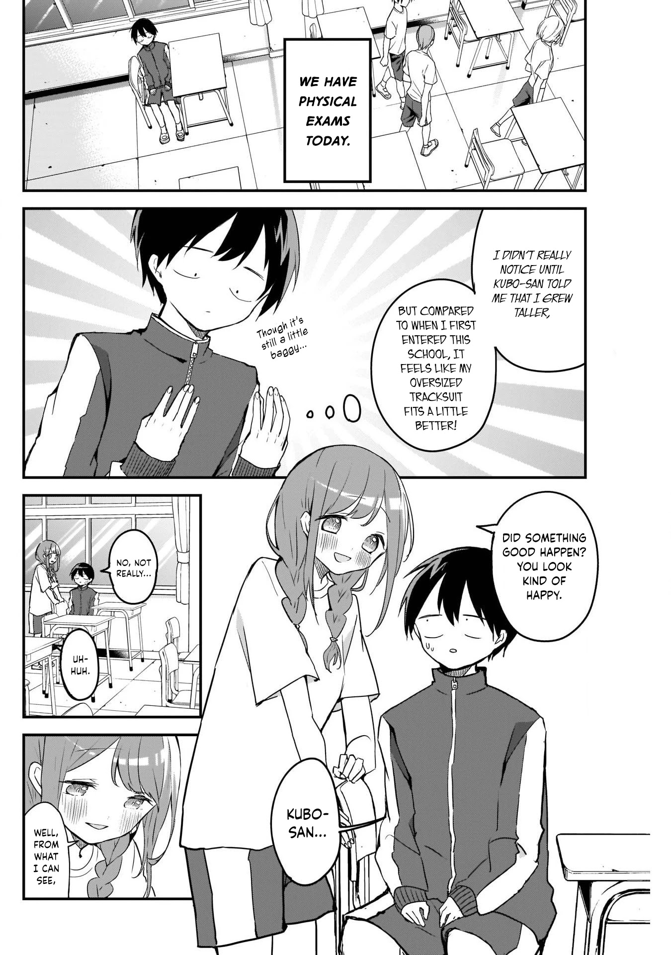 Kubo-san Doesn't Leave Me Be (a Mob) chapter 39 page 2