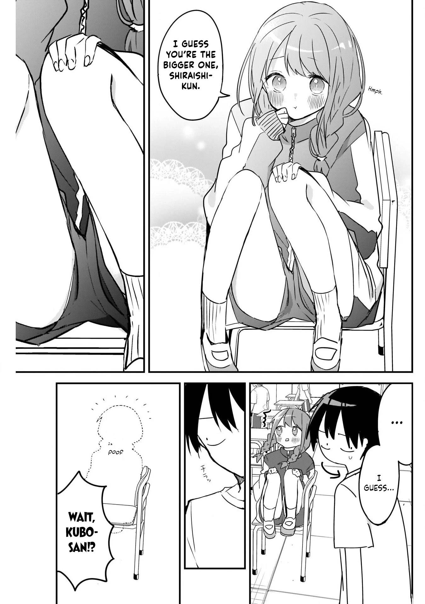 Kubo-san Doesn't Leave Me Be (a Mob) chapter 39 page 7