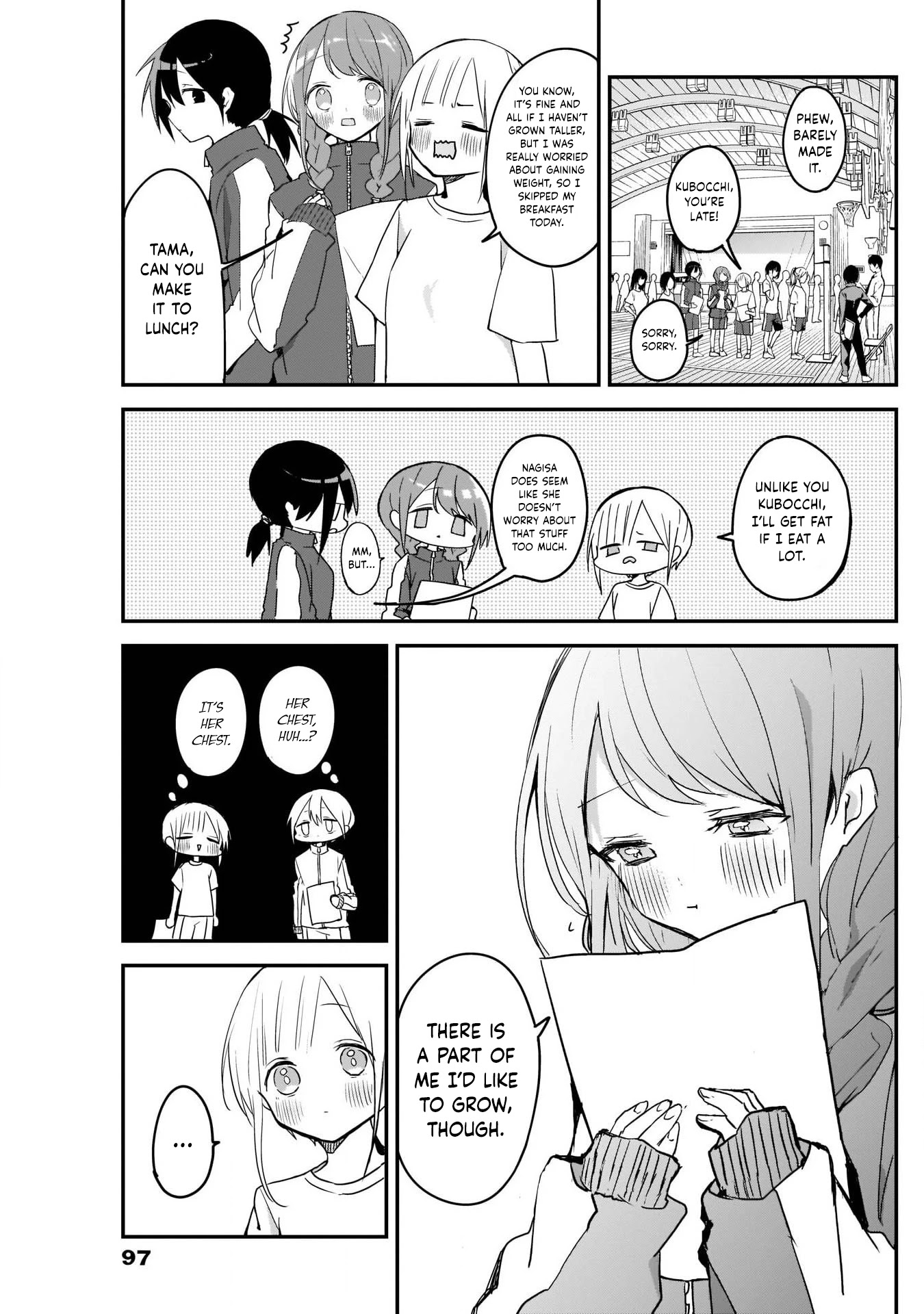 Kubo-san Doesn't Leave Me Be (a Mob) chapter 39 page 9