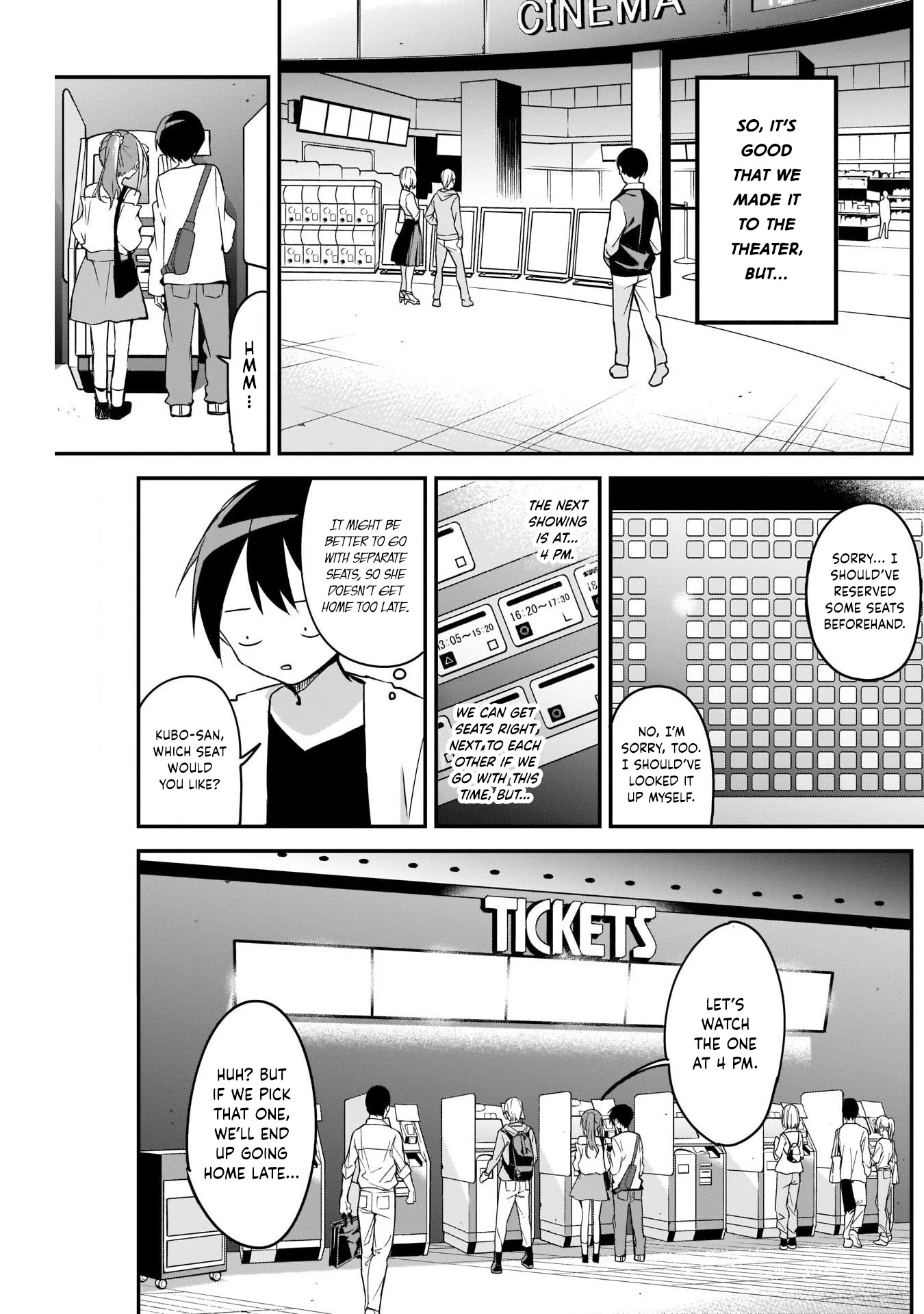 Kubo-san Doesn't Leave Me Be (a Mob) chapter 41 page 7