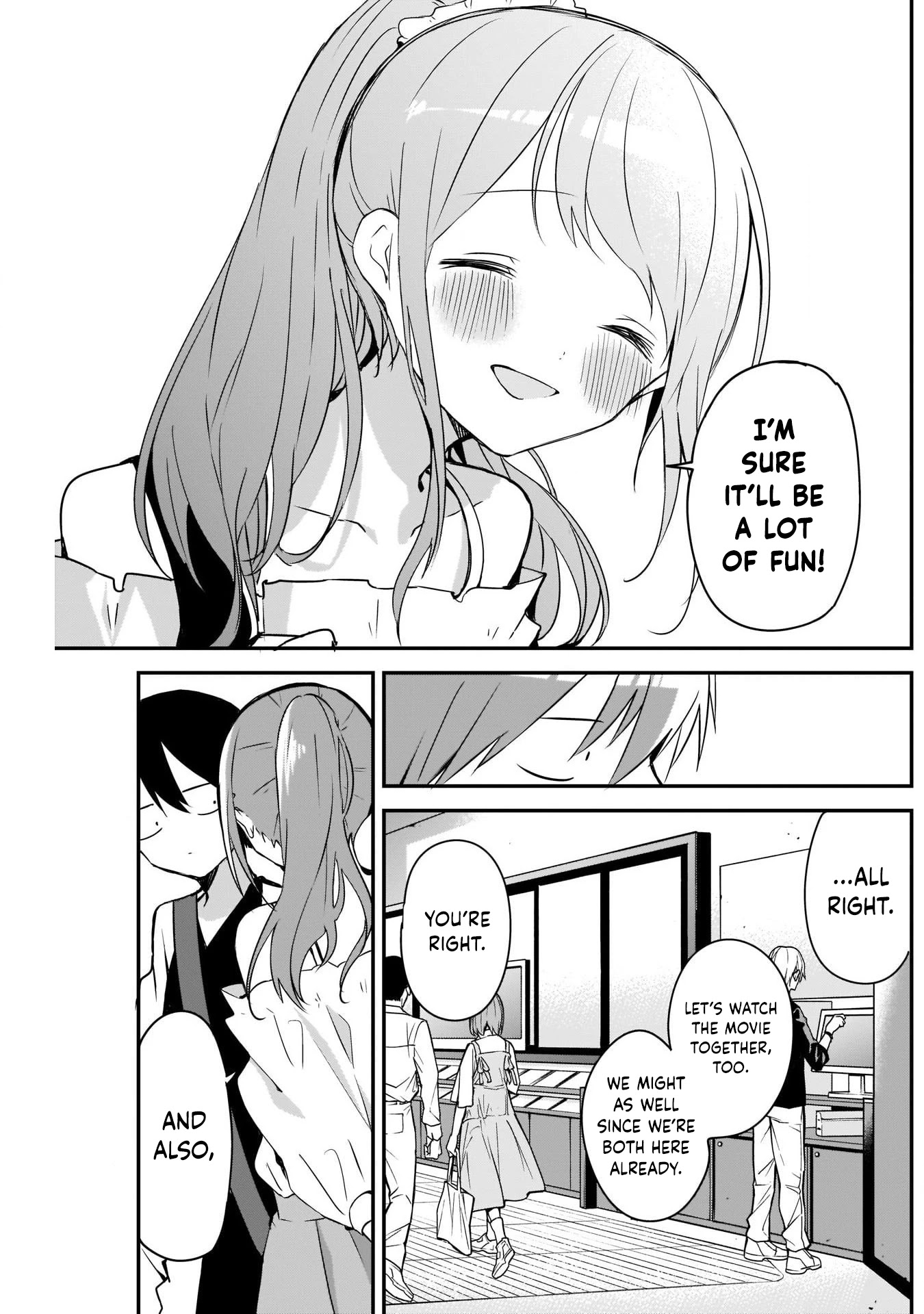 Kubo-san Doesn't Leave Me Be (a Mob) chapter 41 page 9