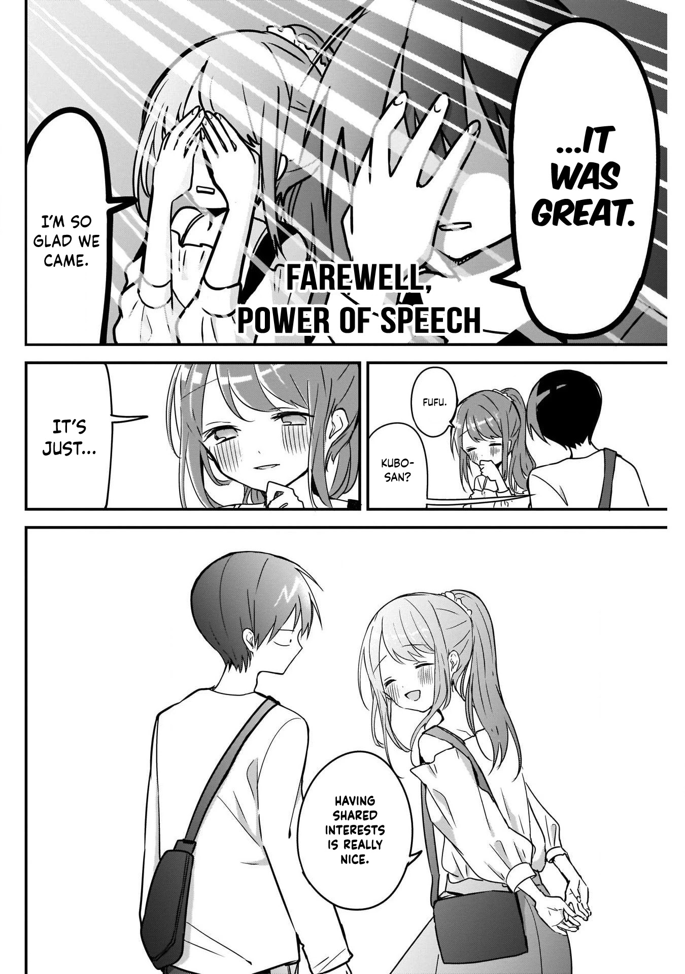 Kubo-san Doesn't Leave Me Be (a Mob) chapter 43 page 4