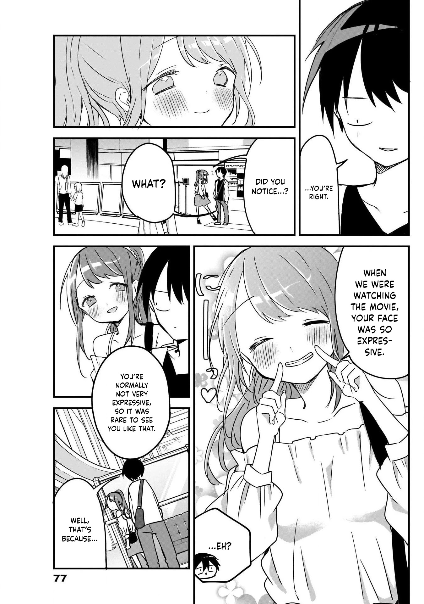 Kubo-san Doesn't Leave Me Be (a Mob) chapter 43 page 5