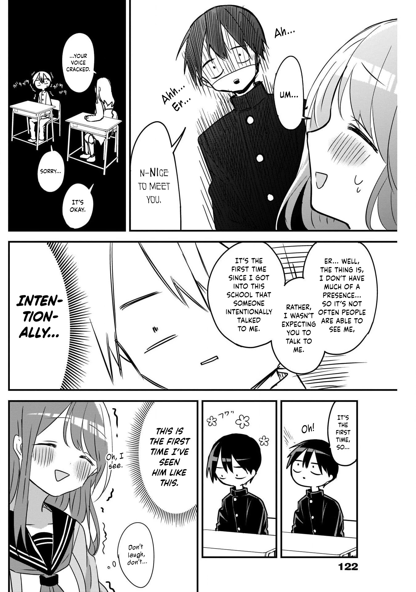 Kubo-san Doesn't Leave Me Be (a Mob) chapter 44 page 10