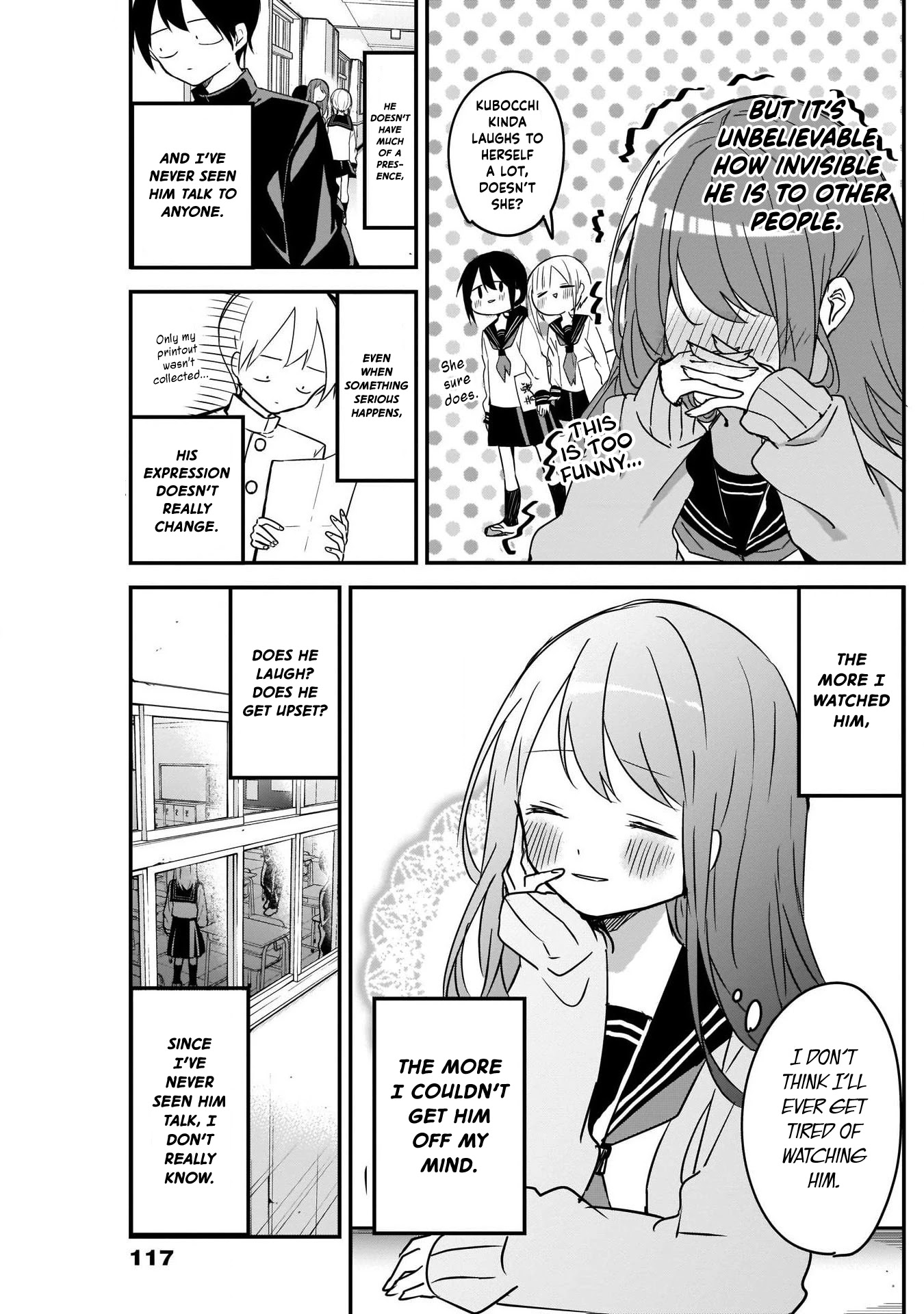 Kubo-san Doesn't Leave Me Be (a Mob) chapter 44 page 5